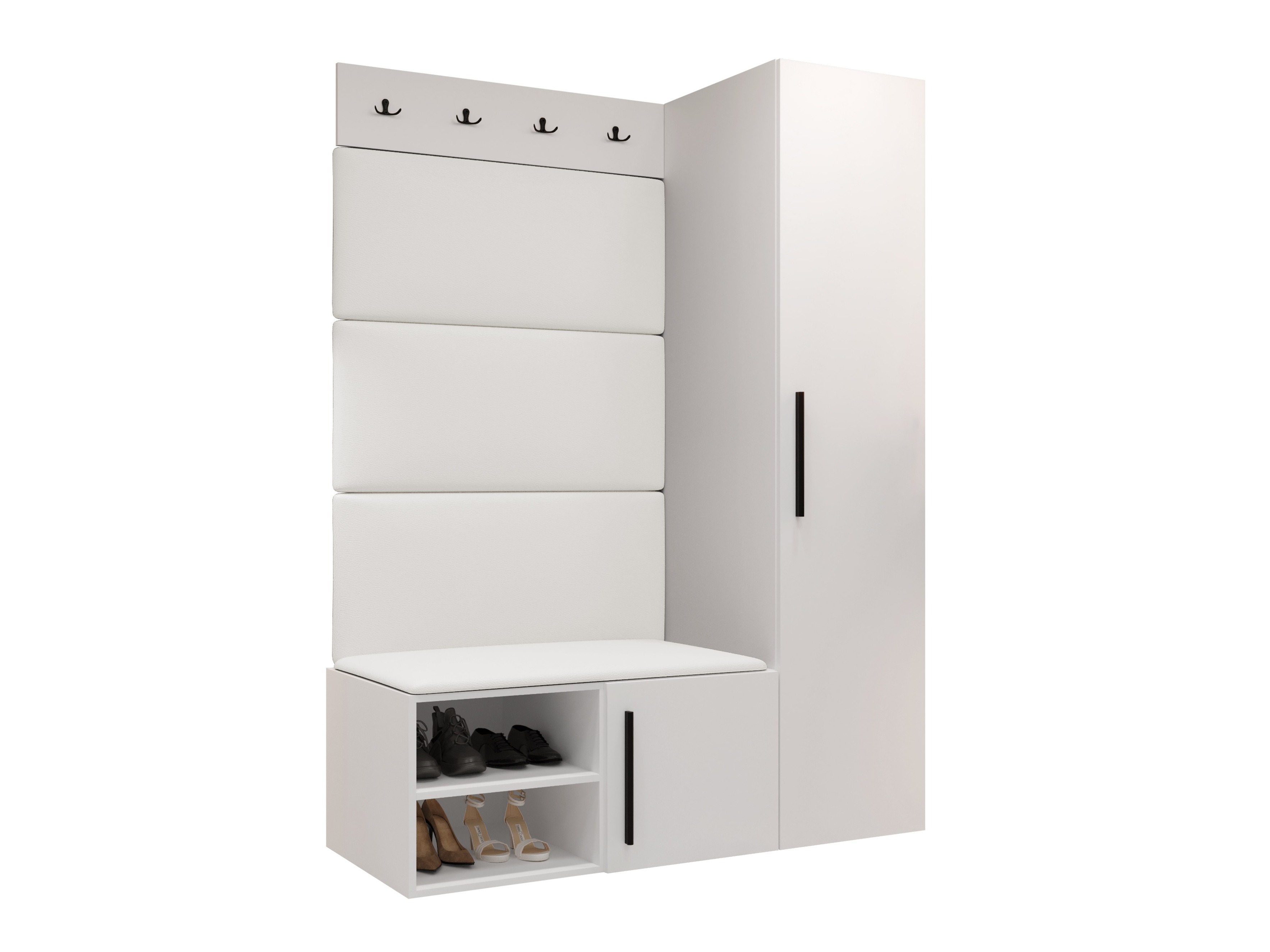 Set za hodnik Hartford 525 (Belo)