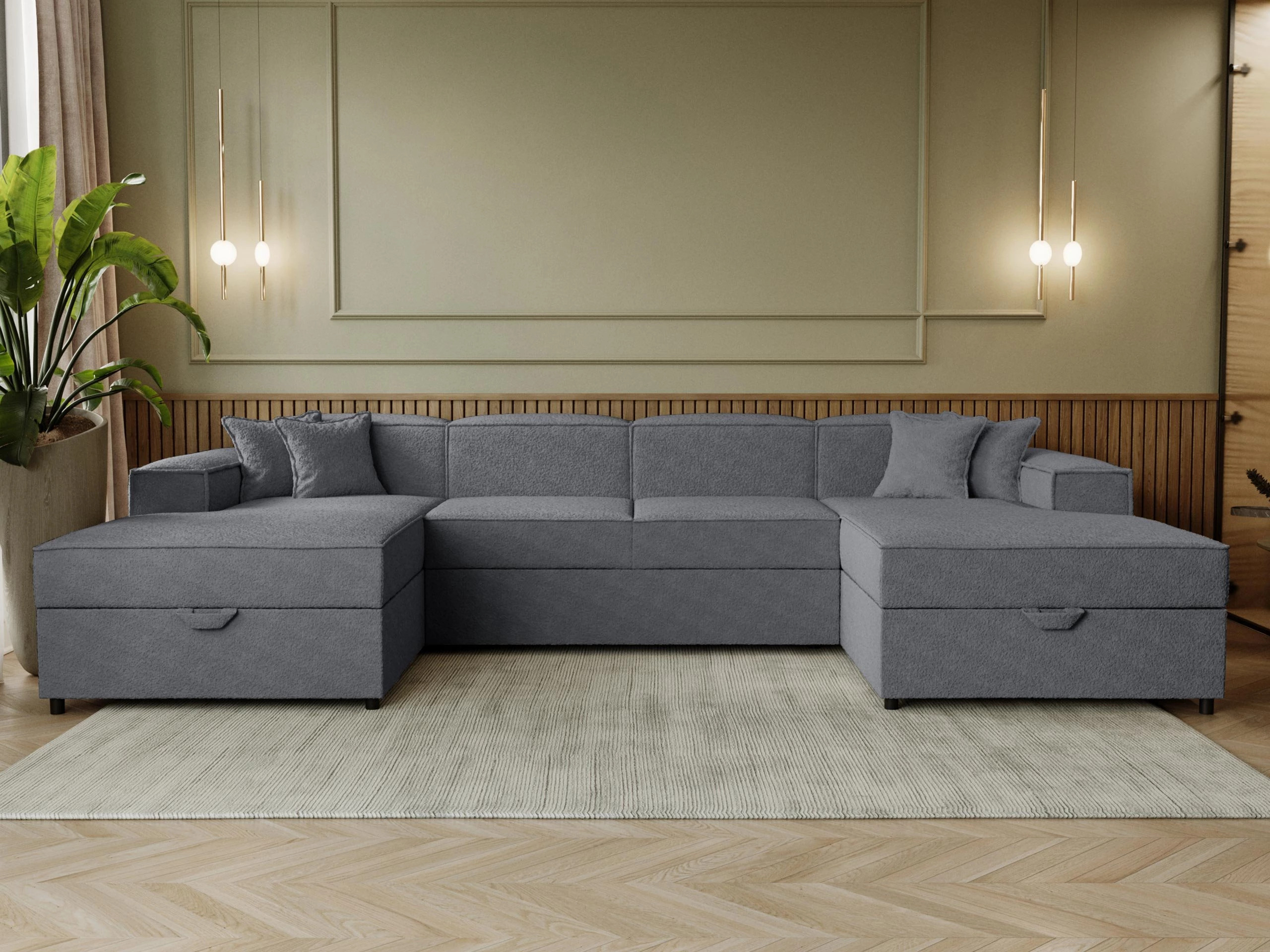Ugaona sofa Clovis 115 (Coral 80)