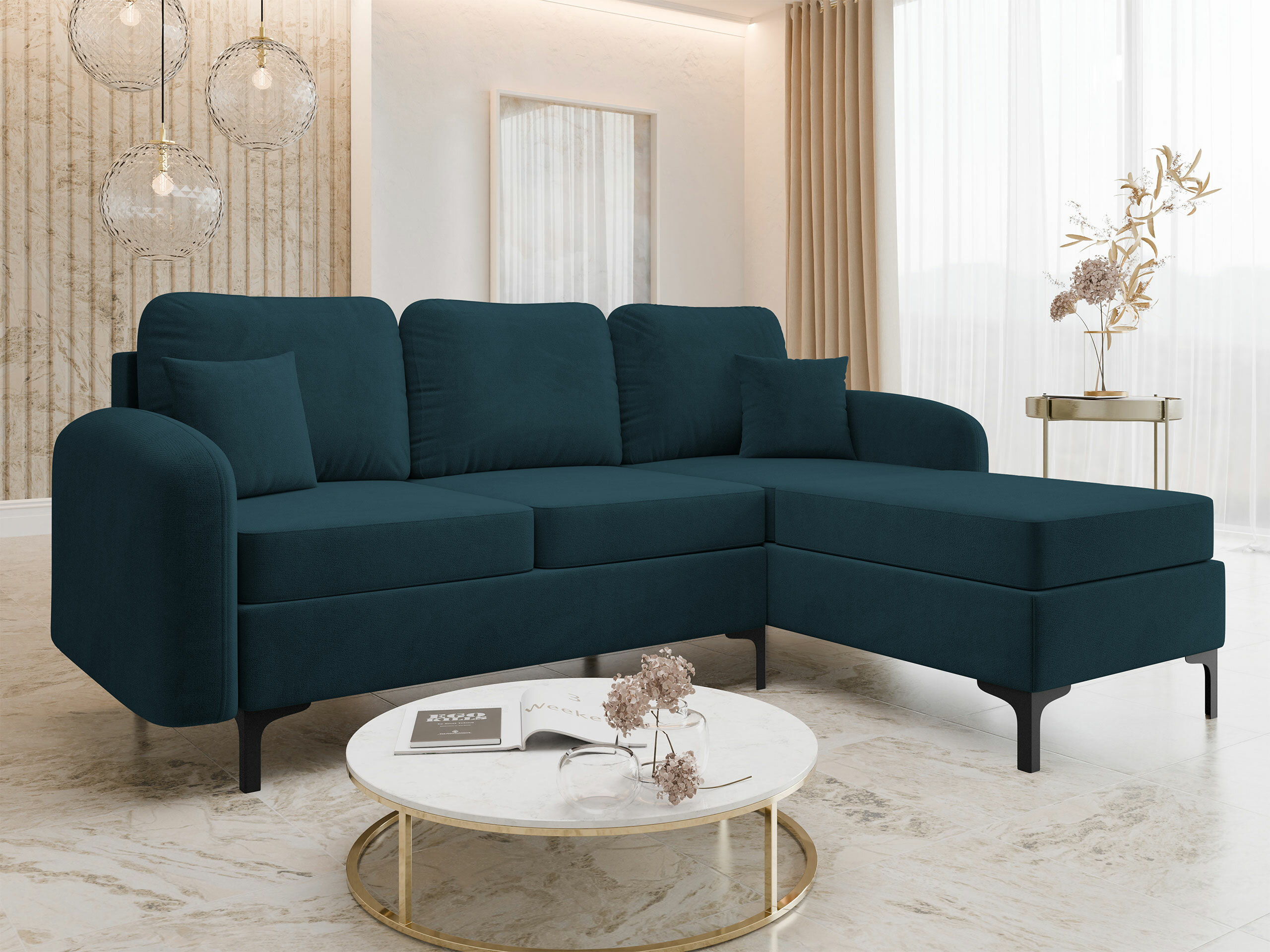 Ugaona sofa Torlua 103 (Manila 25)