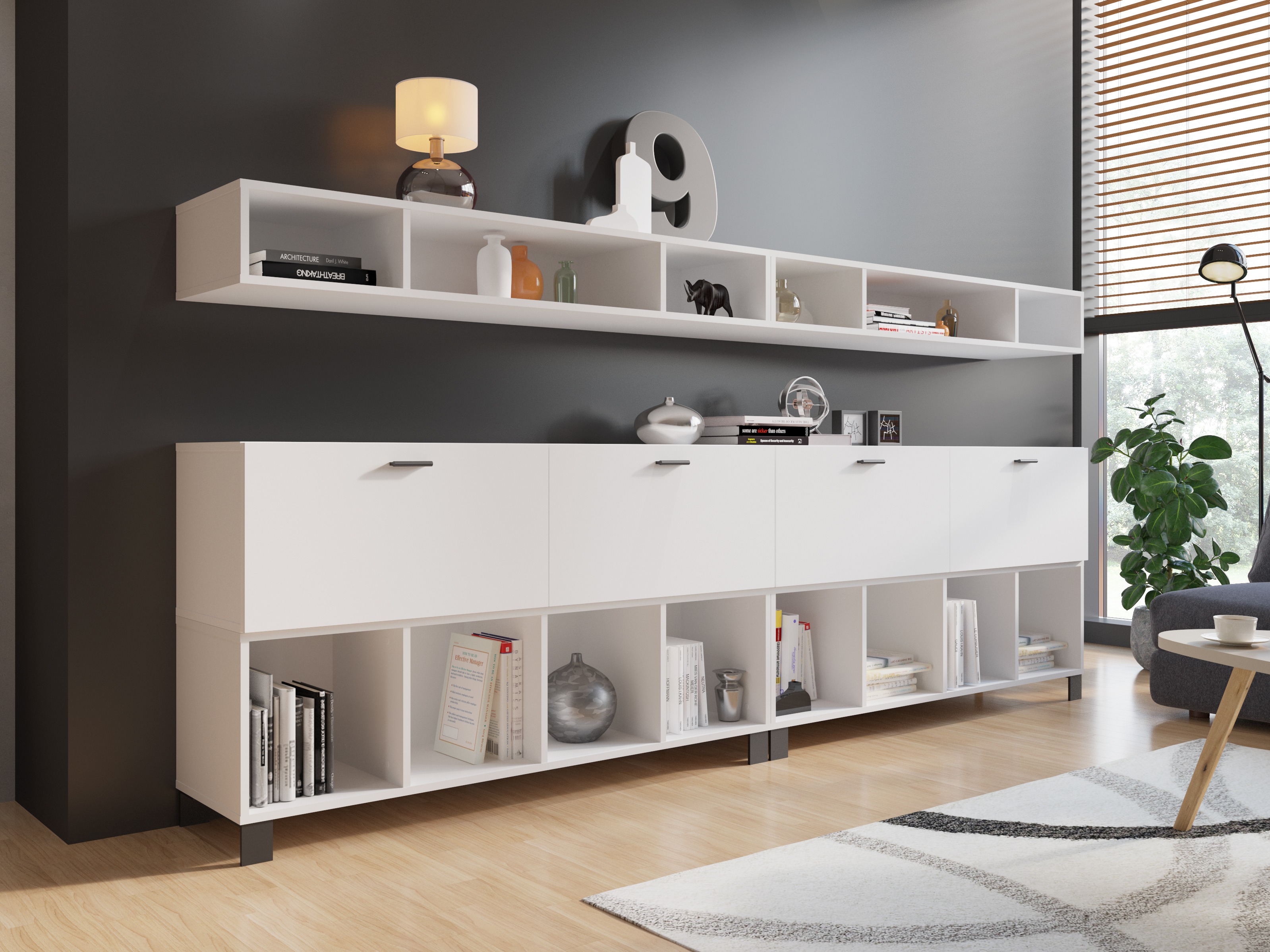 Polica Virnolu 102 (Belo)