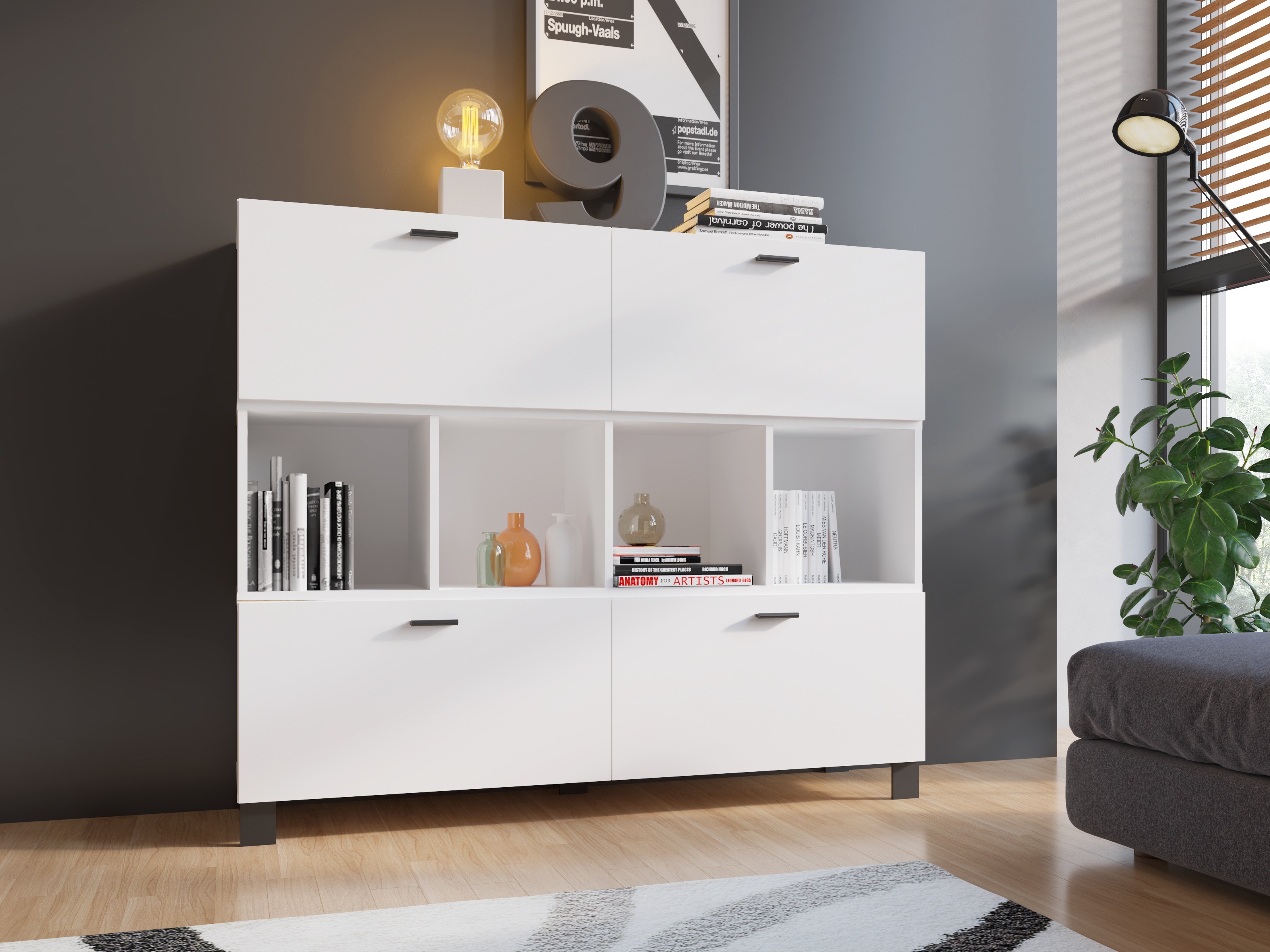 Polica Virnolu 102 (Belo)