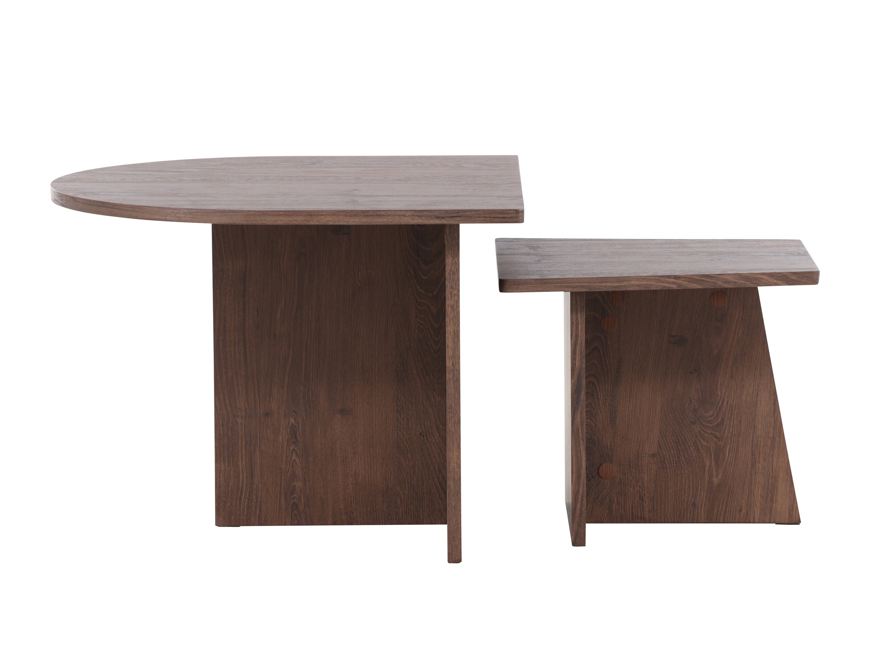 Set stočića za kafu Dallas 4880 (Tamno smeđa)