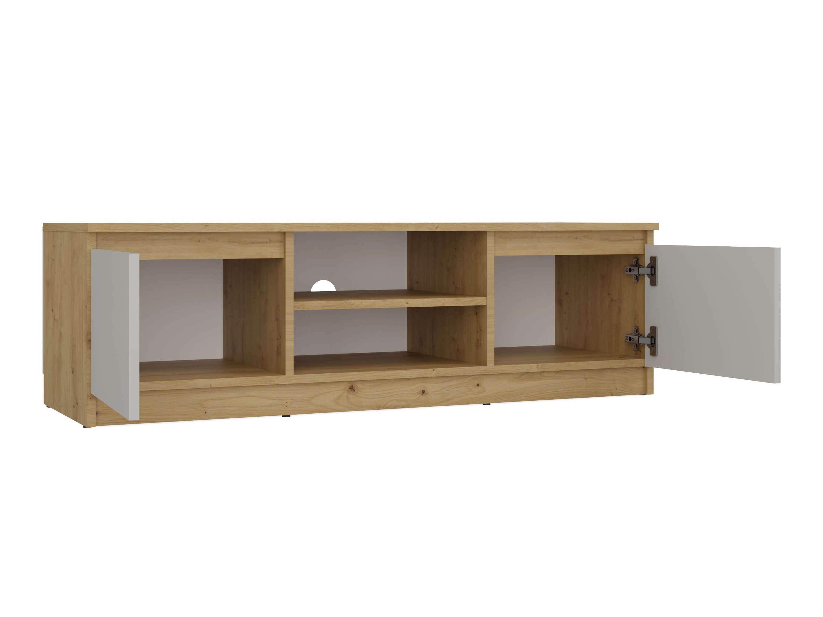 TV sto Elbvelu 123 (Zanatski hrast + Kašmir)