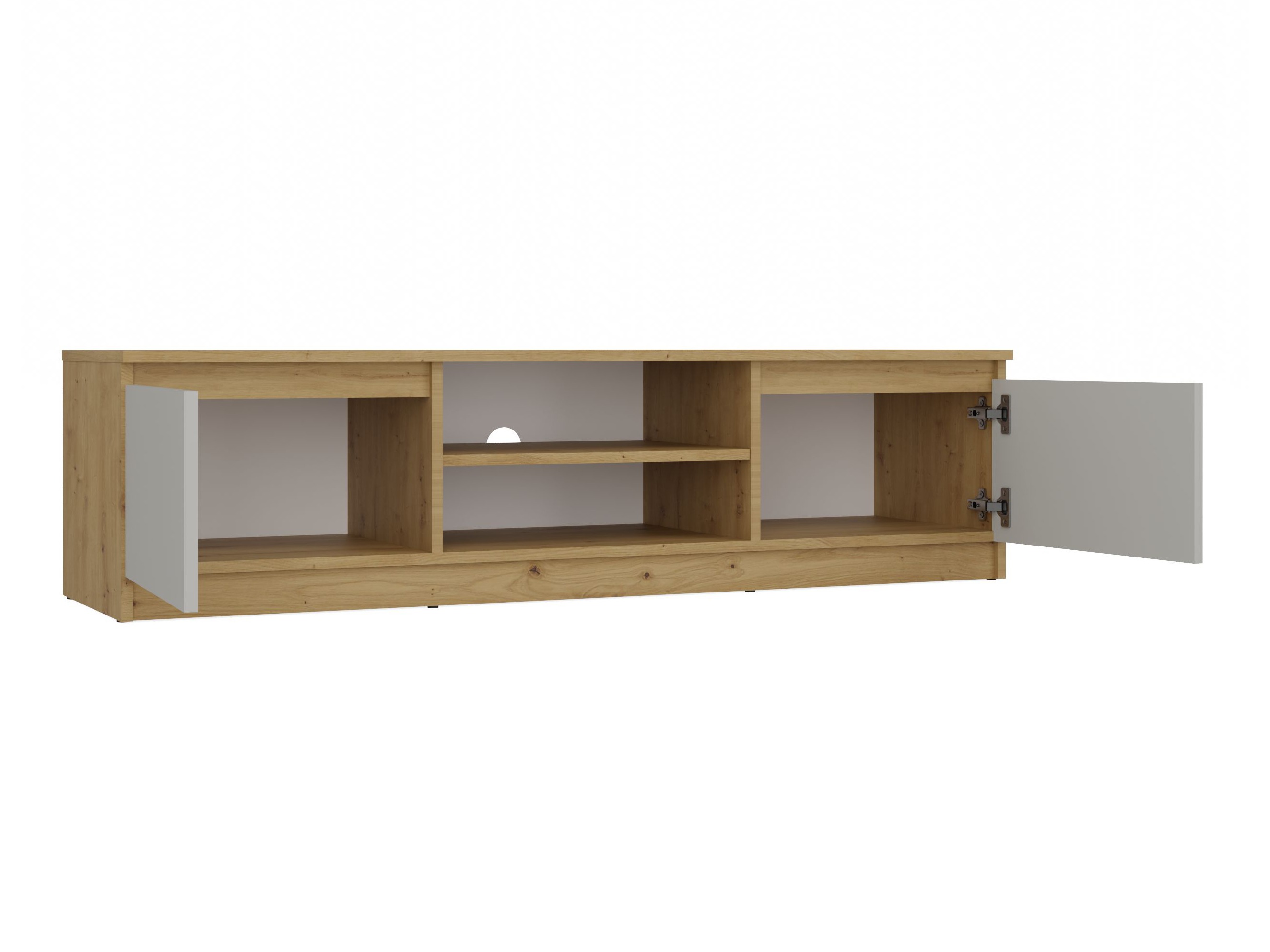 TV sto Elbvelu 125 (Zanatski hrast + Kašmir)