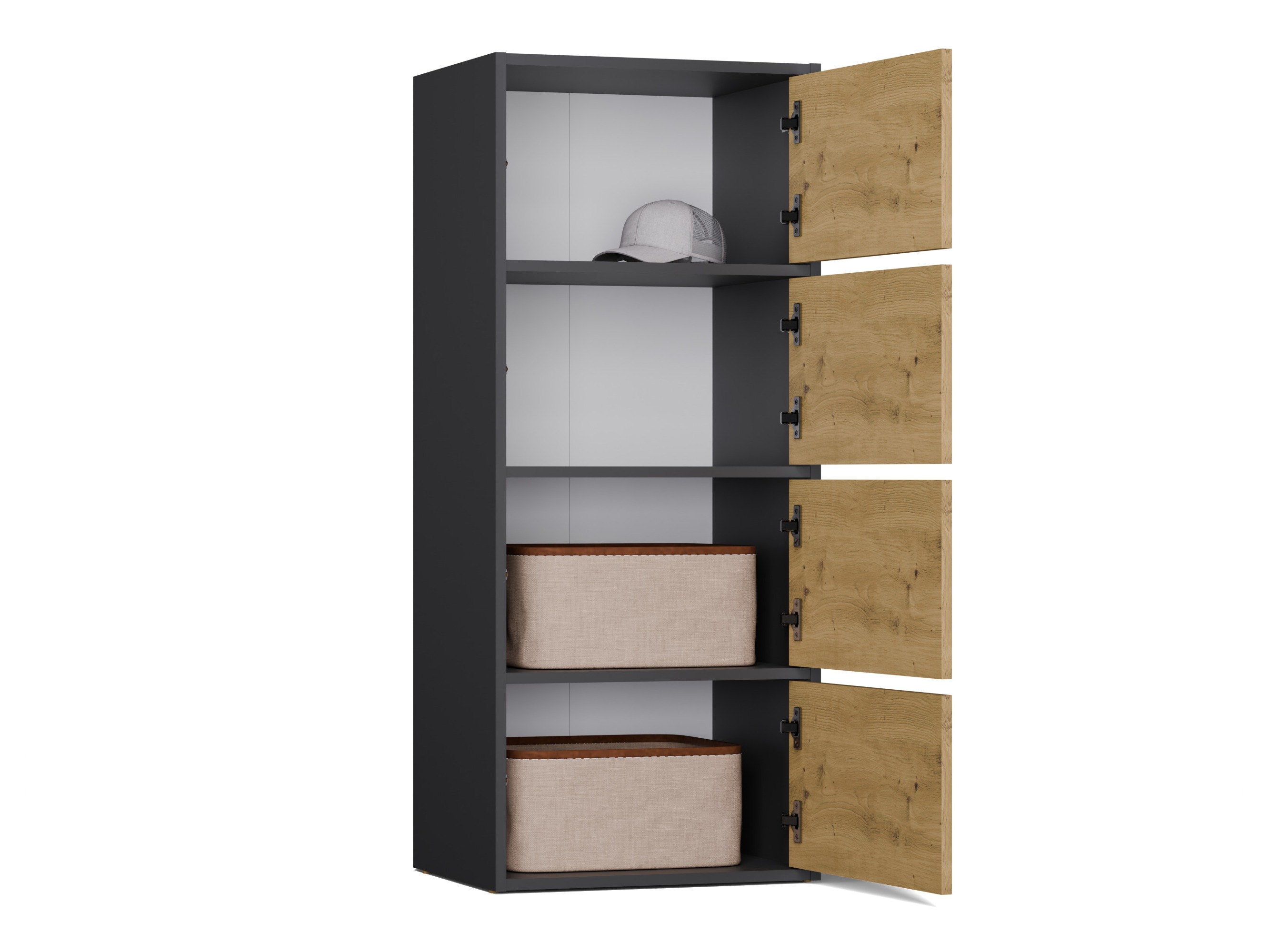 Ormarić Mandeville 298 (Antricit (ugalj) + Zanatski hrast)