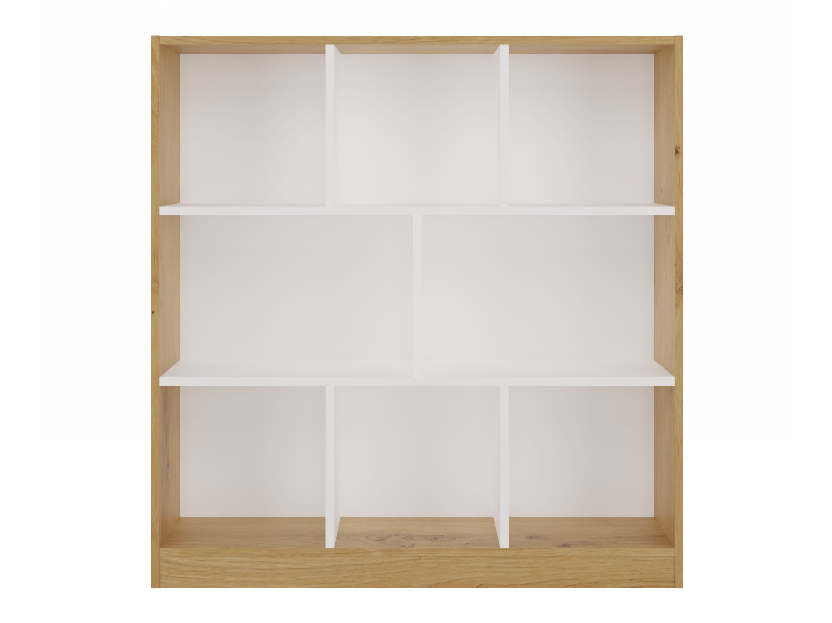 Polica Mandeville 307 (Belo + Zanatski hrast)