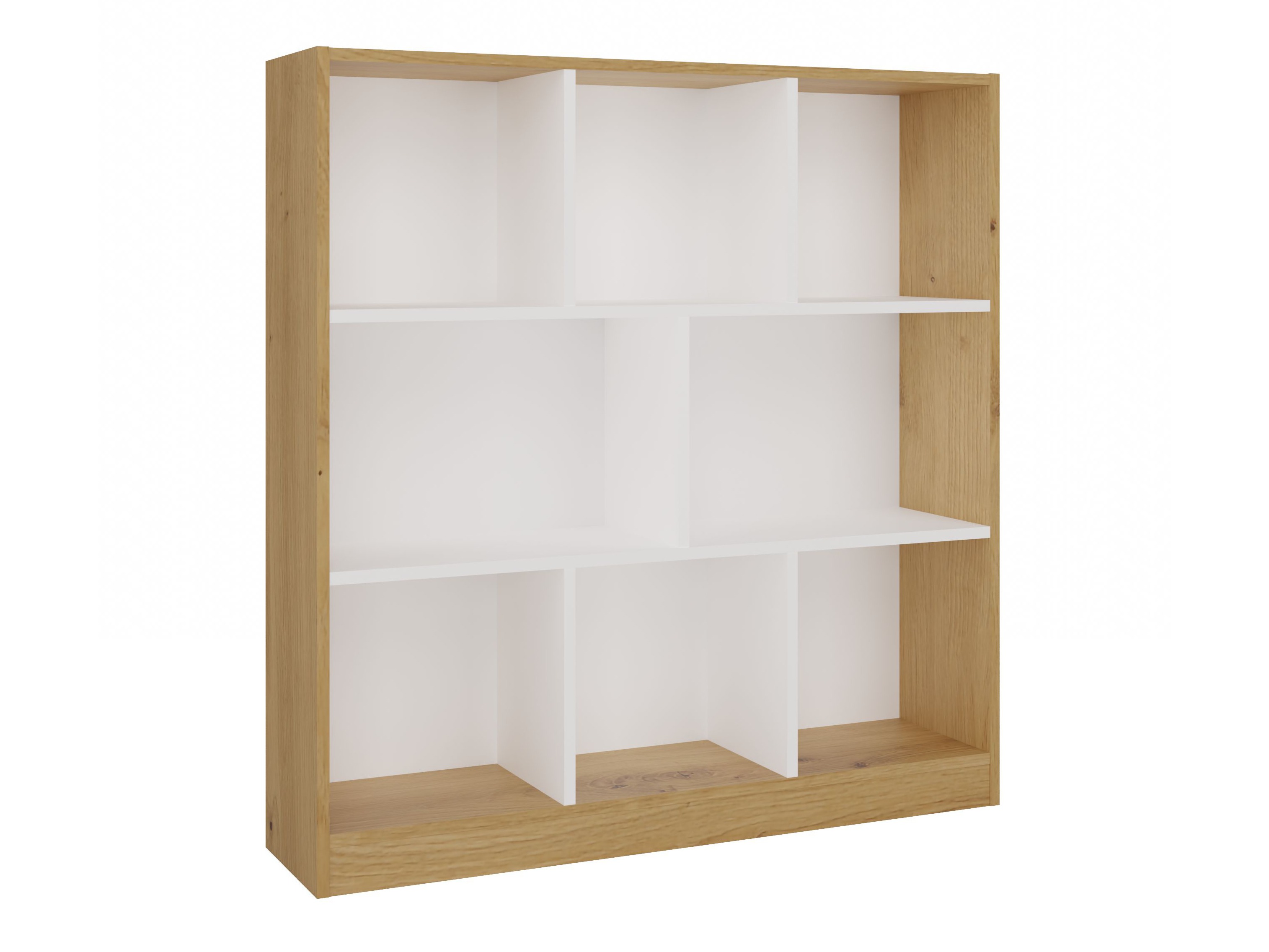 Polica Mandeville 307 (Belo + Zanatski hrast)