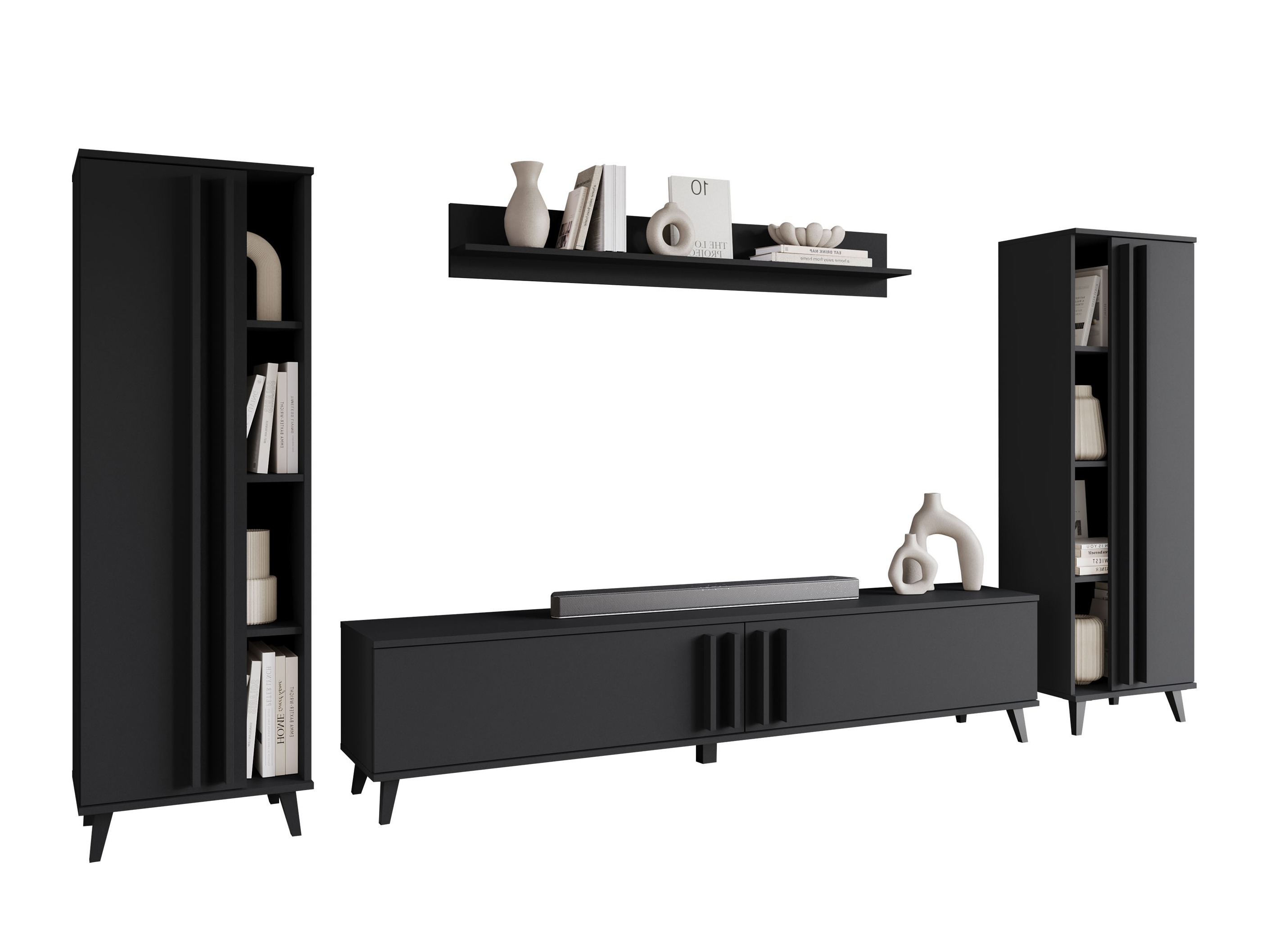 Set za dnevnu sobu Temora 102 (Grafit)