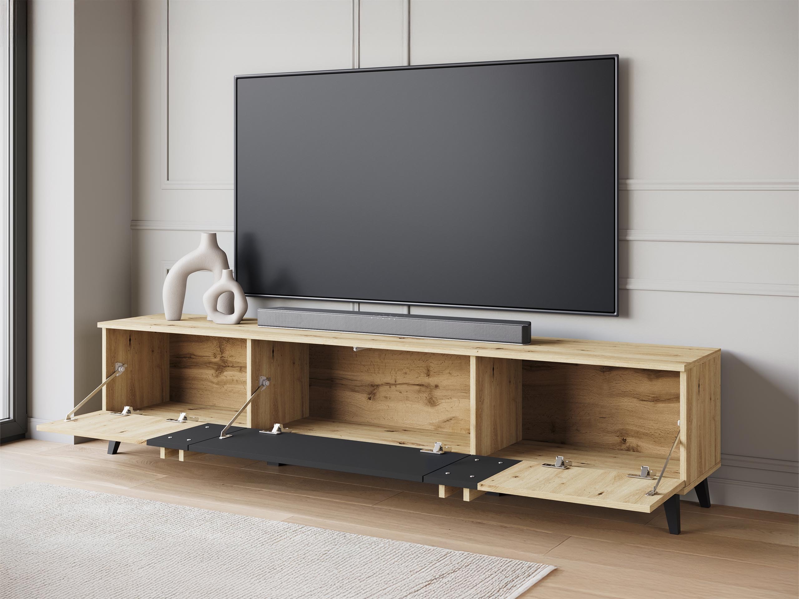 TV komoda Facetor (Grafit)