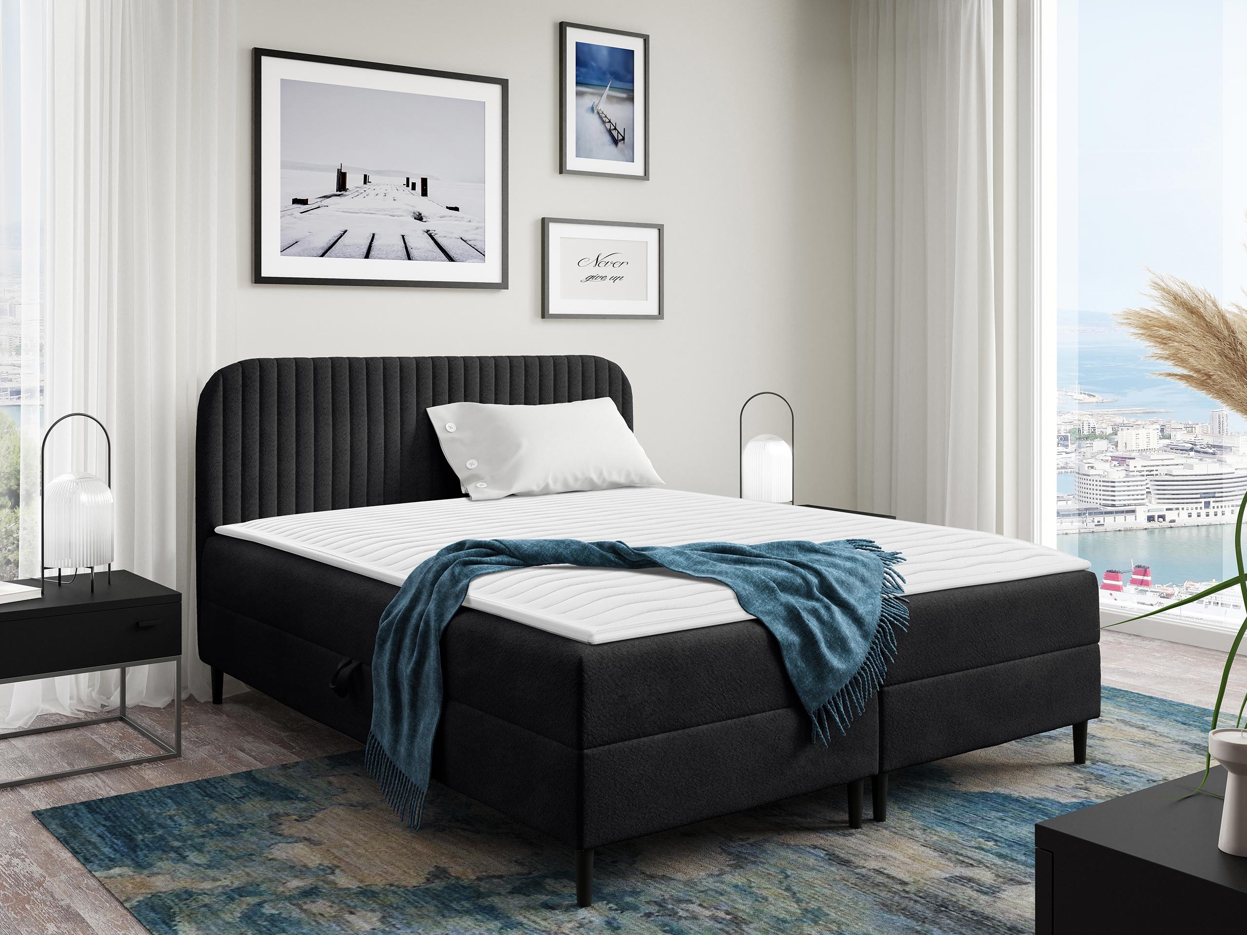 Boxspring krevet Rivus (Coral 60)