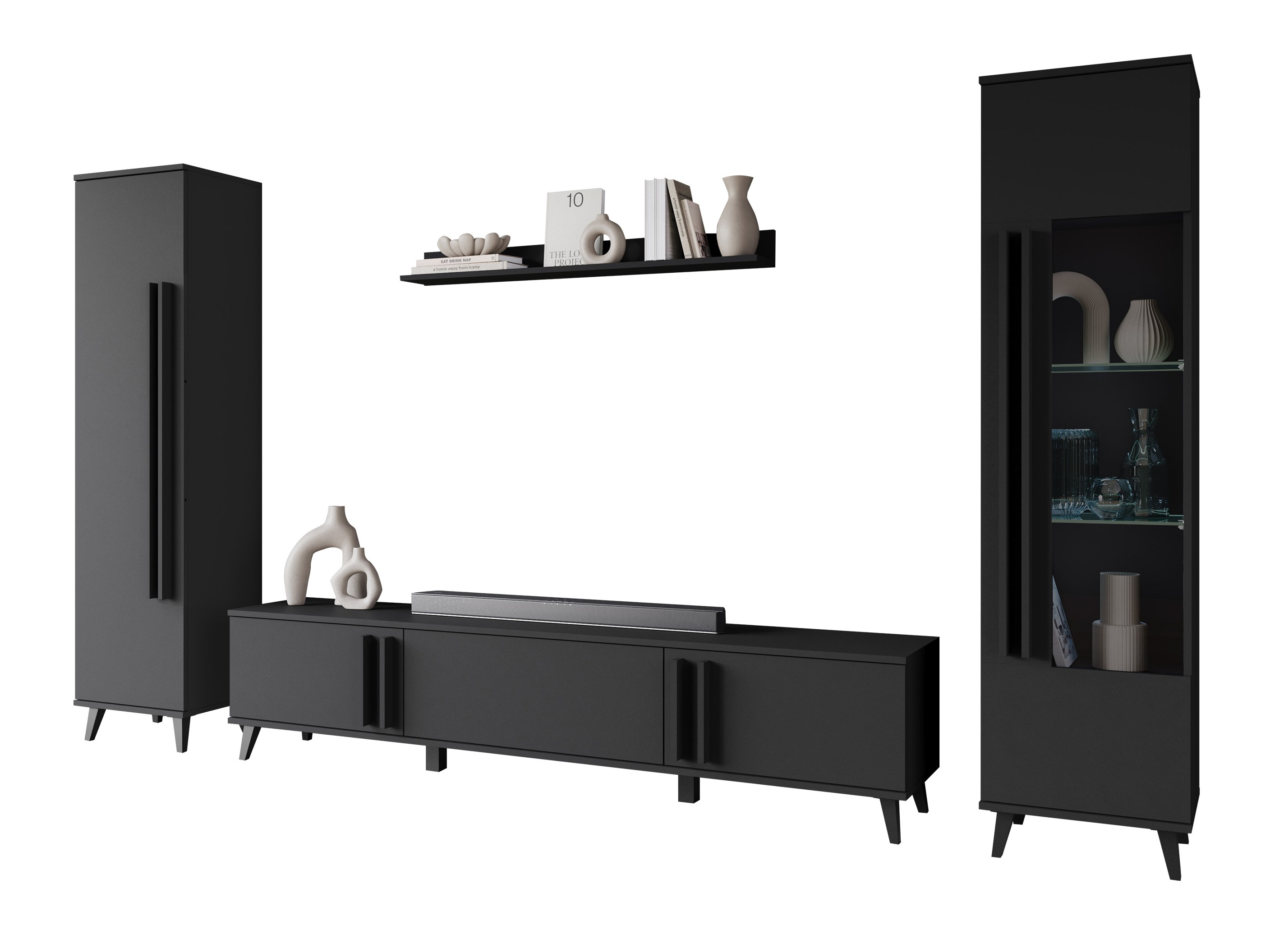 Set za dnevnu sobu Temora 103 (Graphite)