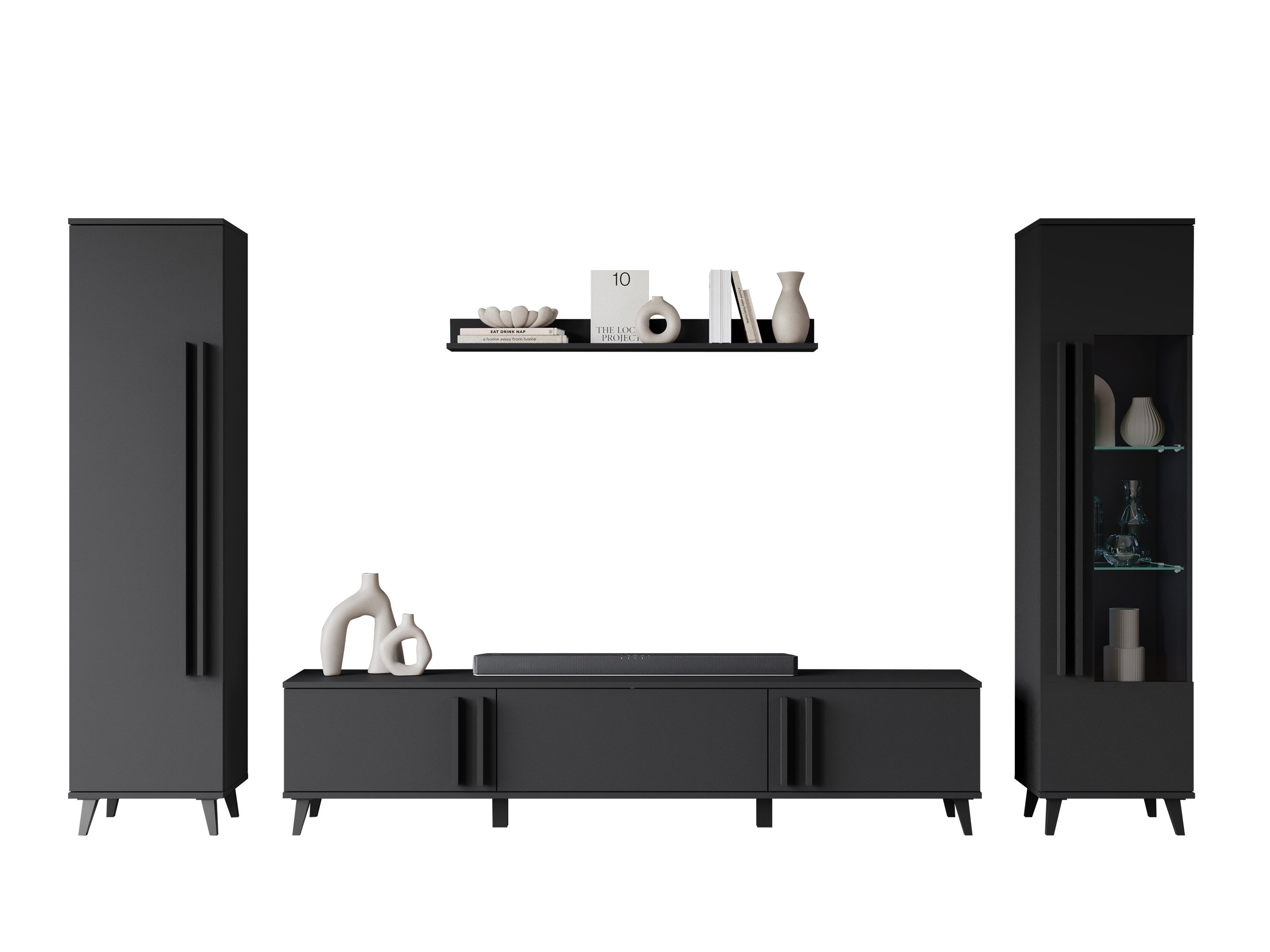 Set za dnevnu sobu Temora 103 (Graphite)