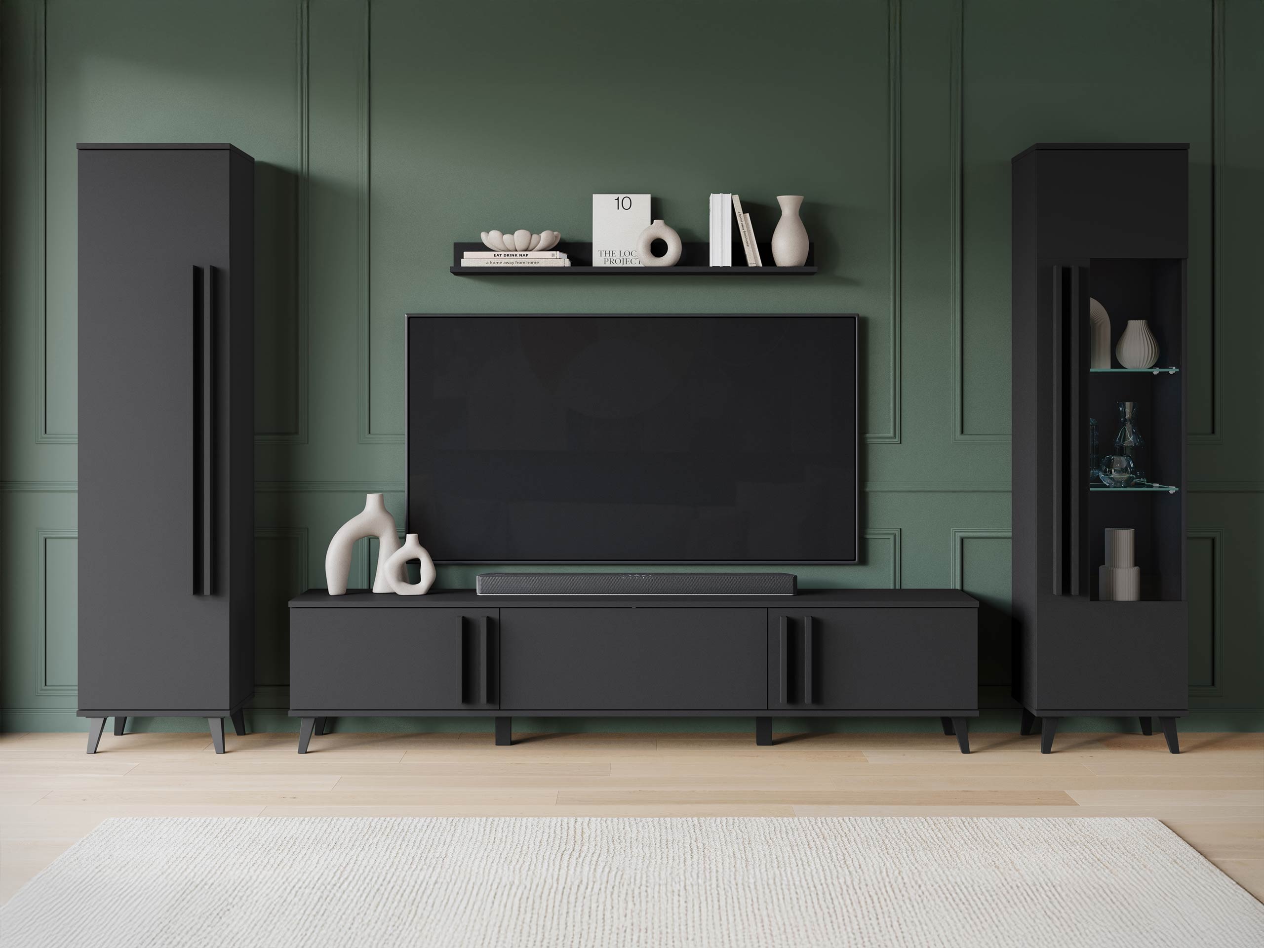 Set za dnevnu sobu Temora 103 (Graphite)