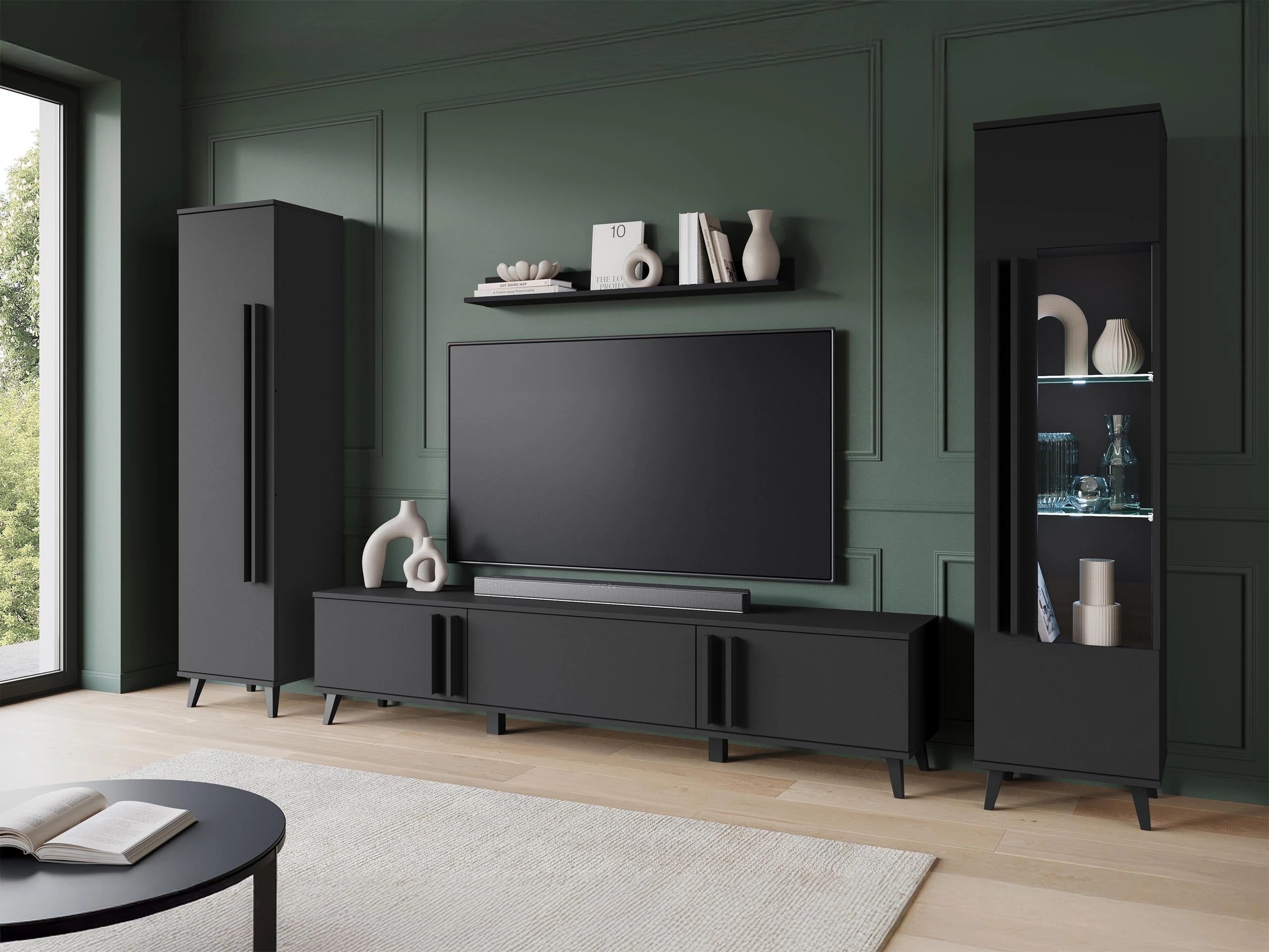 Set za dnevnu sobu Temora 103 (Graphite)