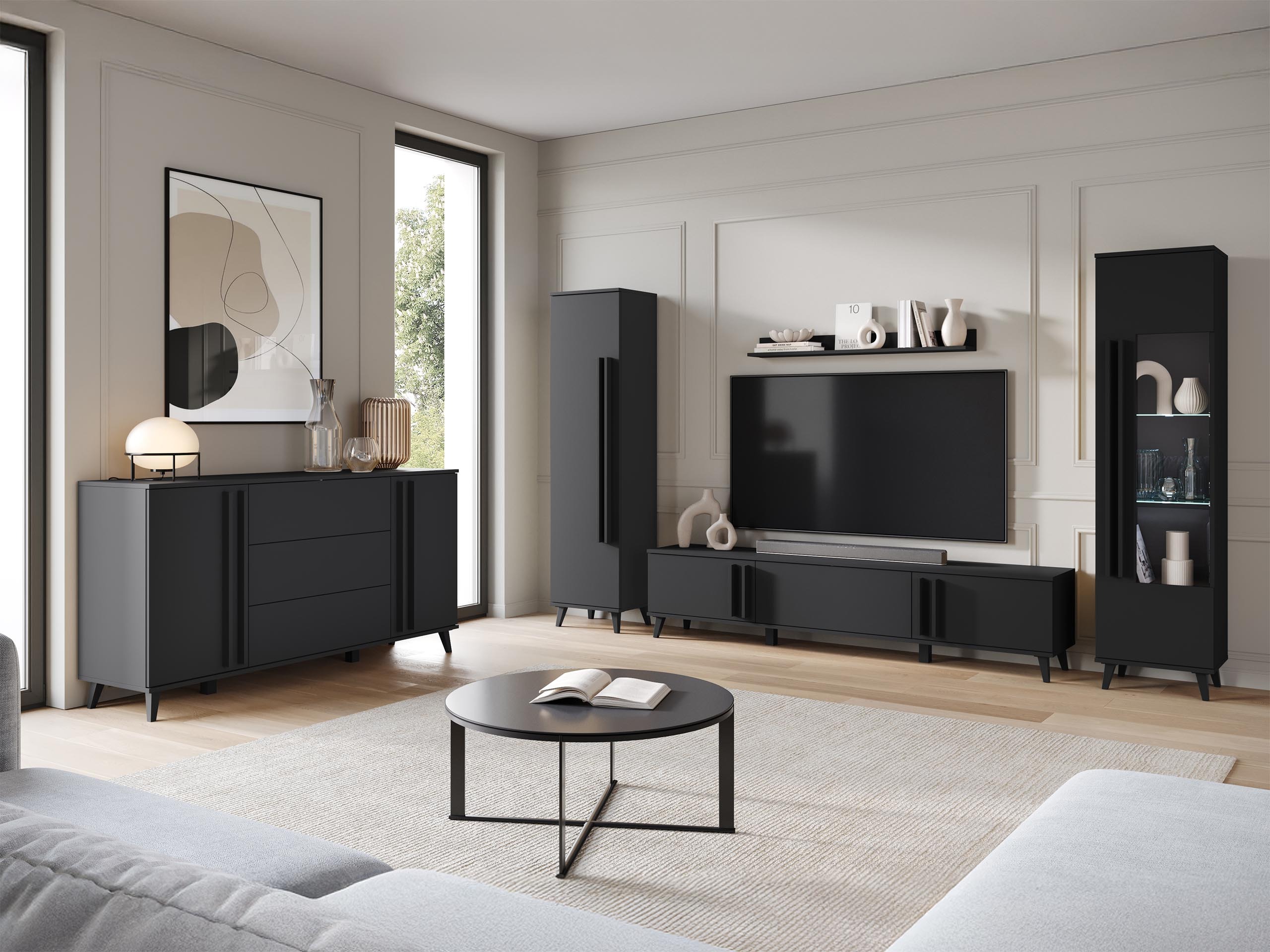 Set za dnevnu sobu Temora 105 (Graphite)