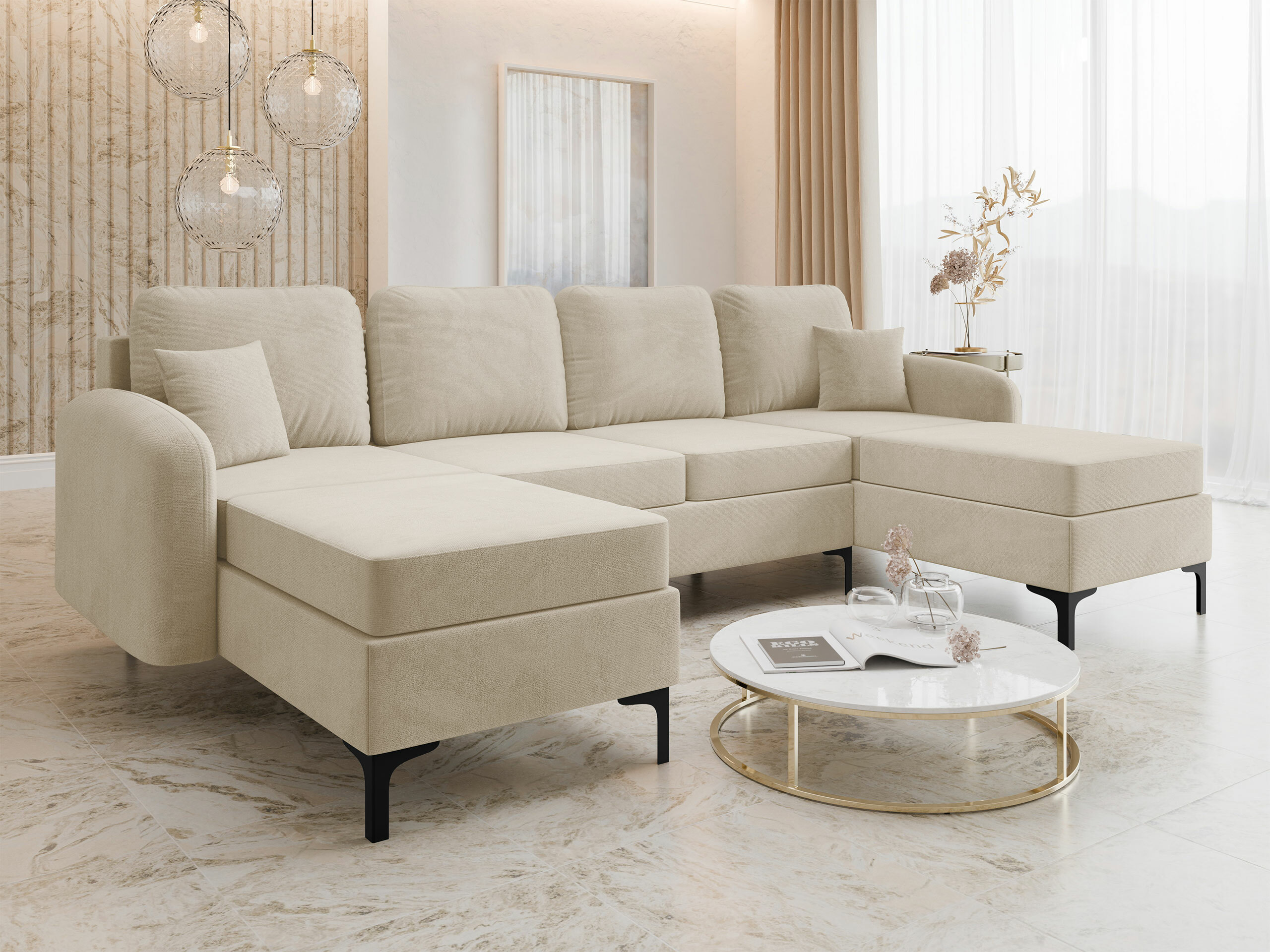 Ugaona sofa Torlua 104 (Manila 02)