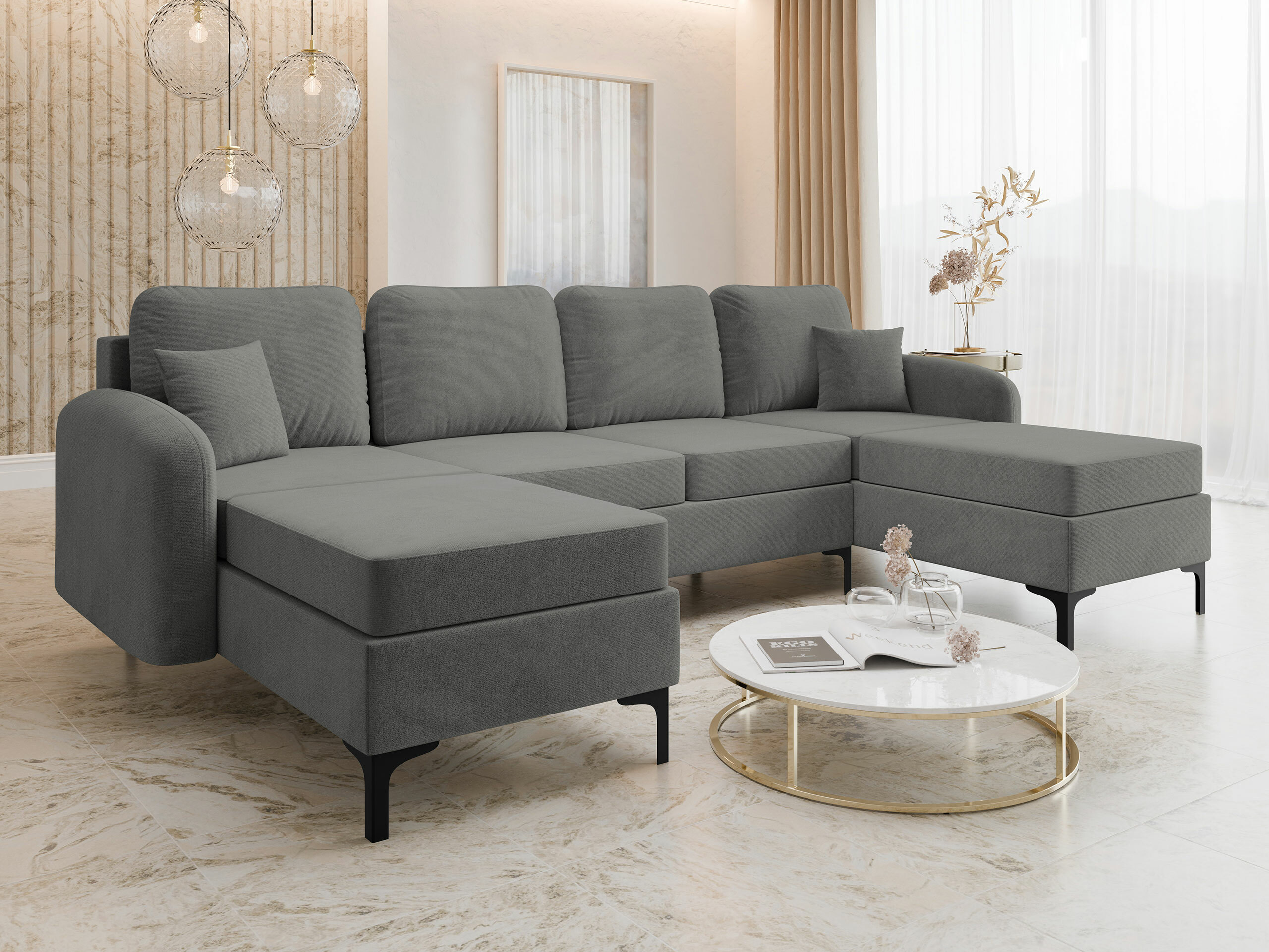 Ugaona sofa Torlua 104 (Manila 16)