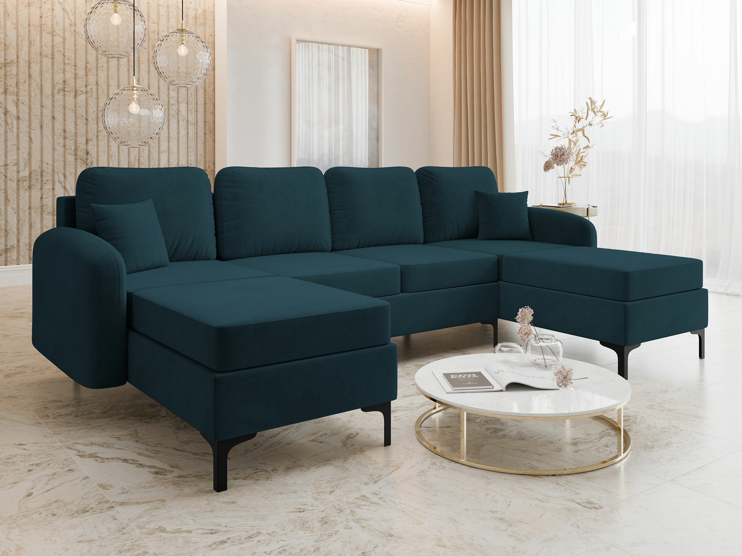 Ugaona sofa Torlua 104 (Manila 25)