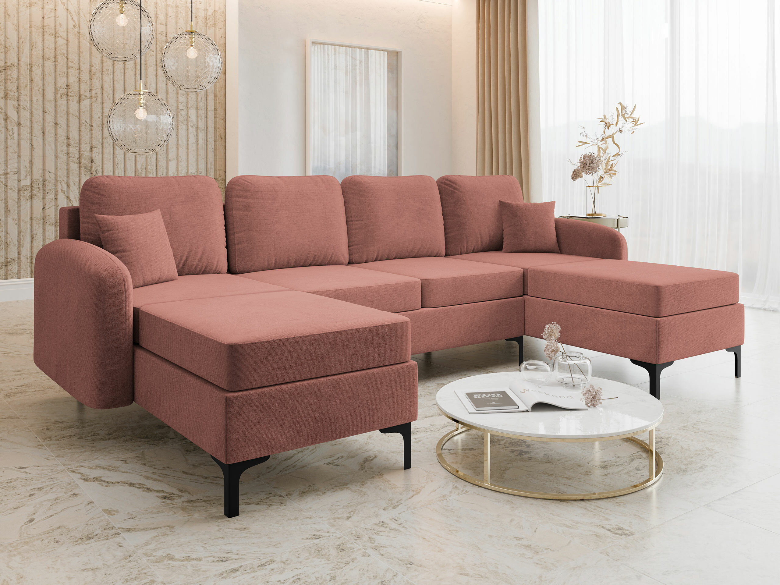 Ugaona sofa Torlua 104 (Manila 29)