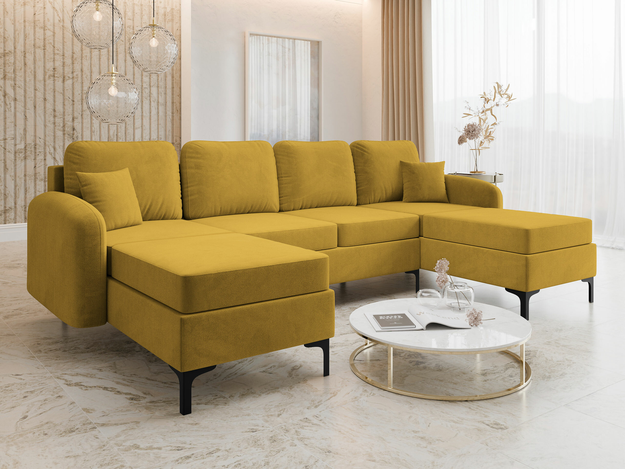 Ugaona sofa Torlua 104 (Manila 33)