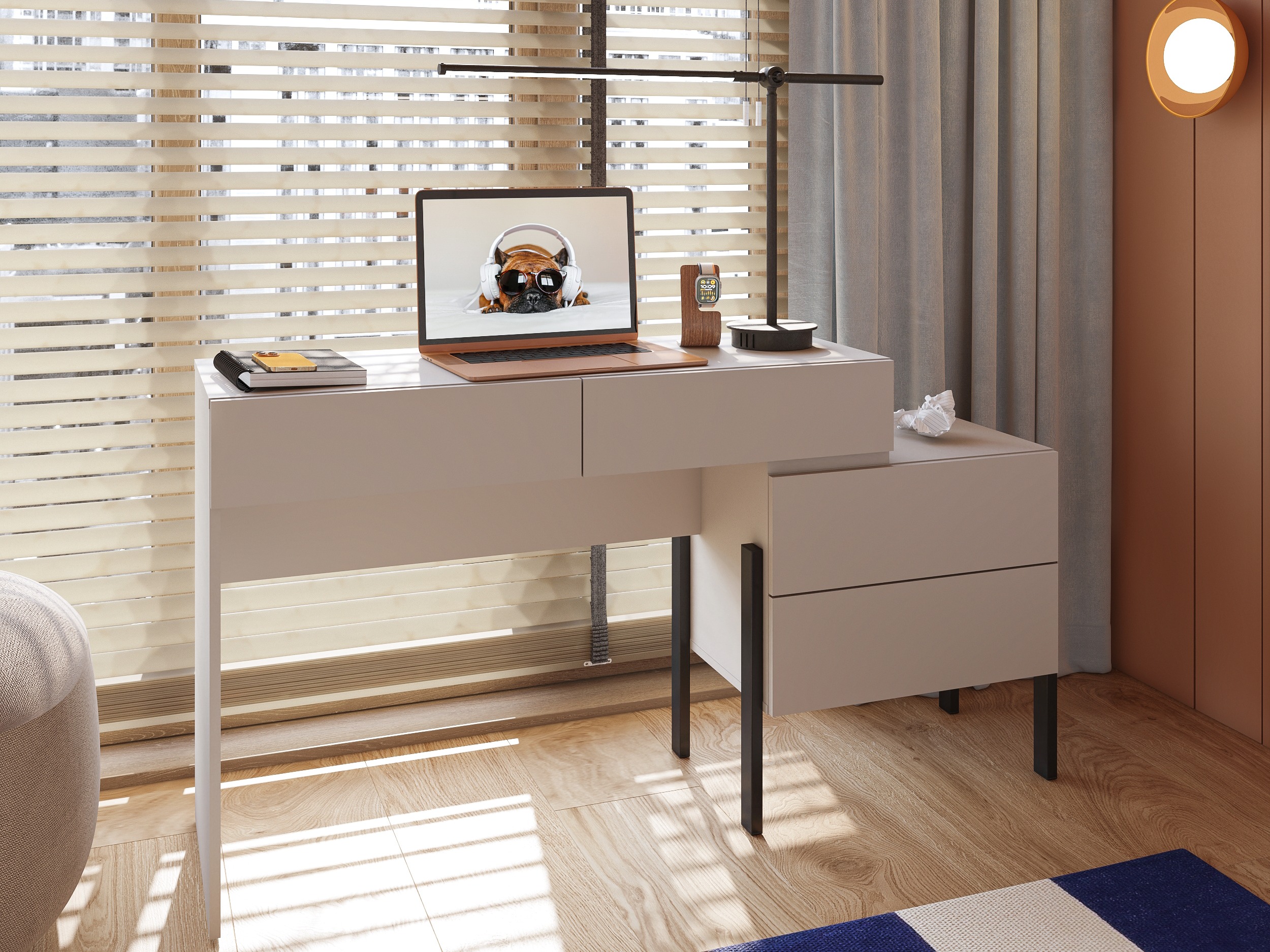 Kancelarijski sto Etsore 107