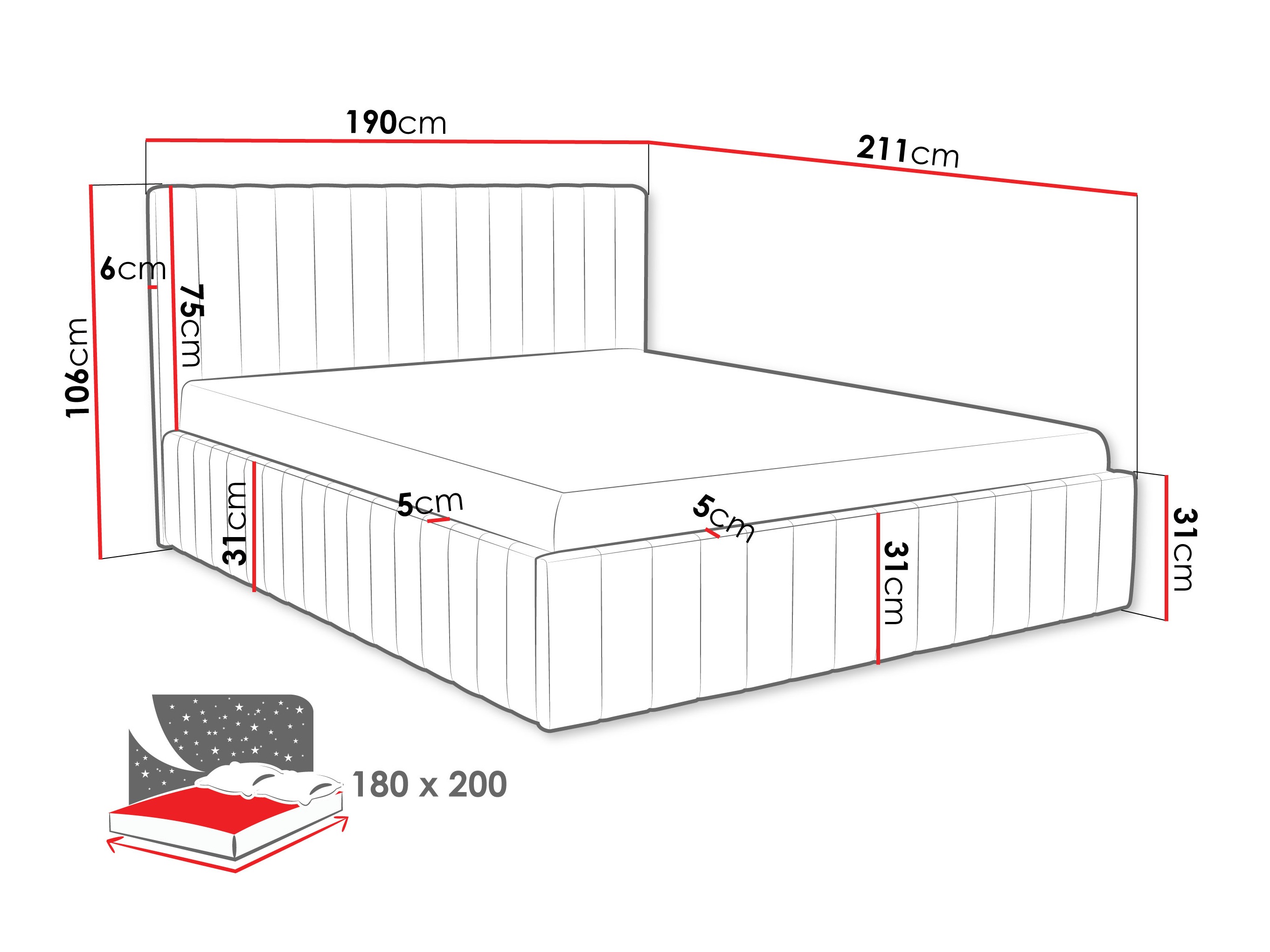 Krevet Baltimore 202 (Fresh 11)