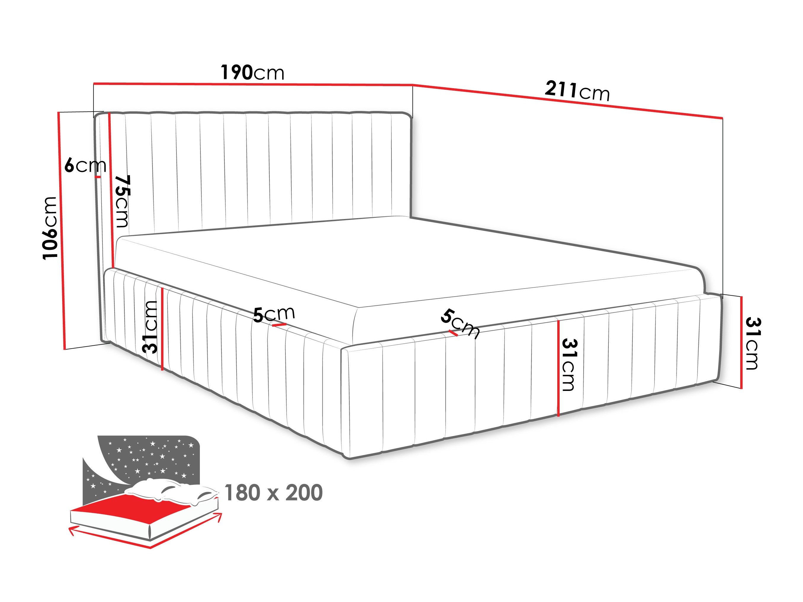 Krevet Baltimore 202 (Fresh 13)