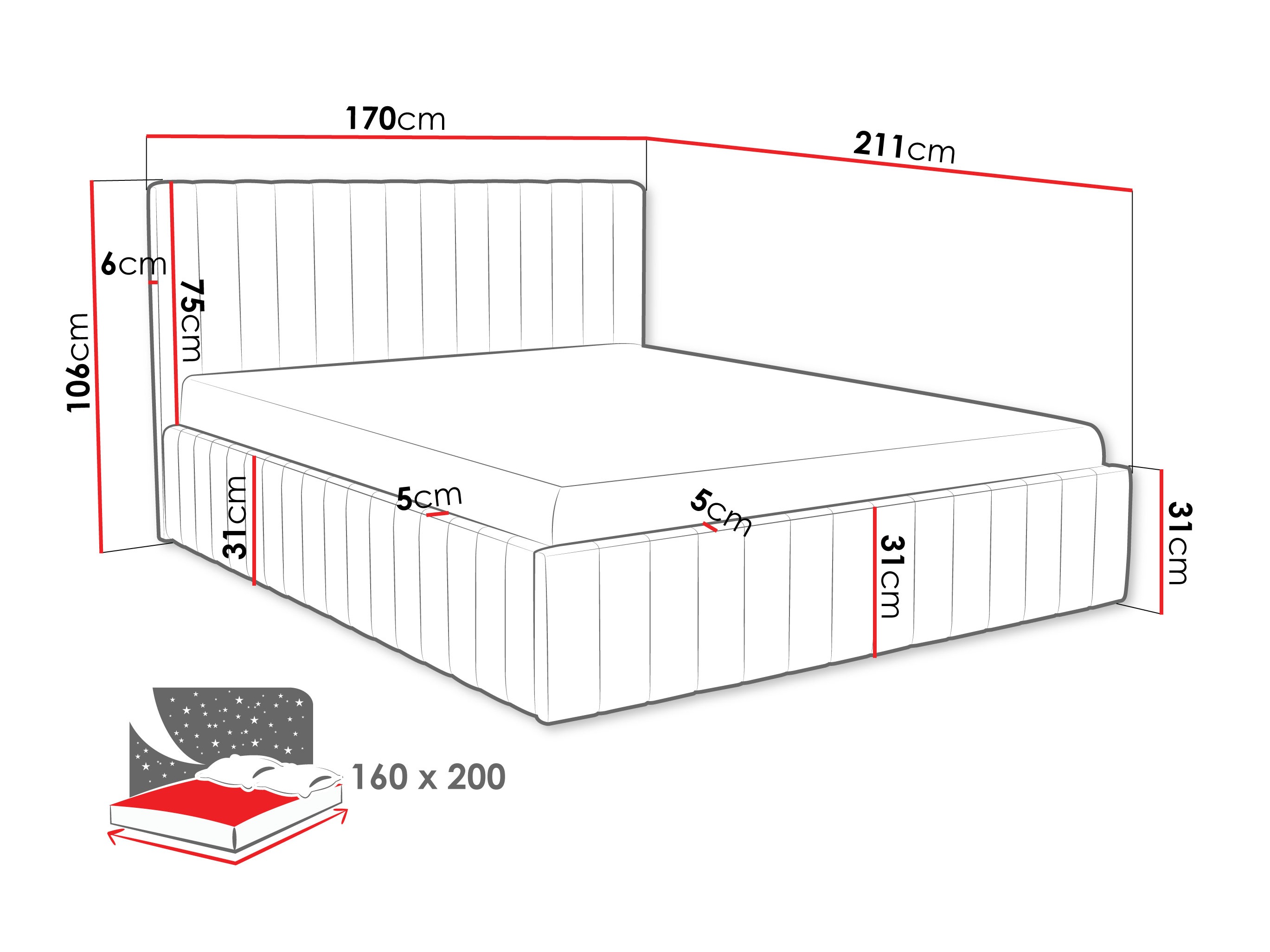 Krevet Baltimore 202 (Fresh 33)