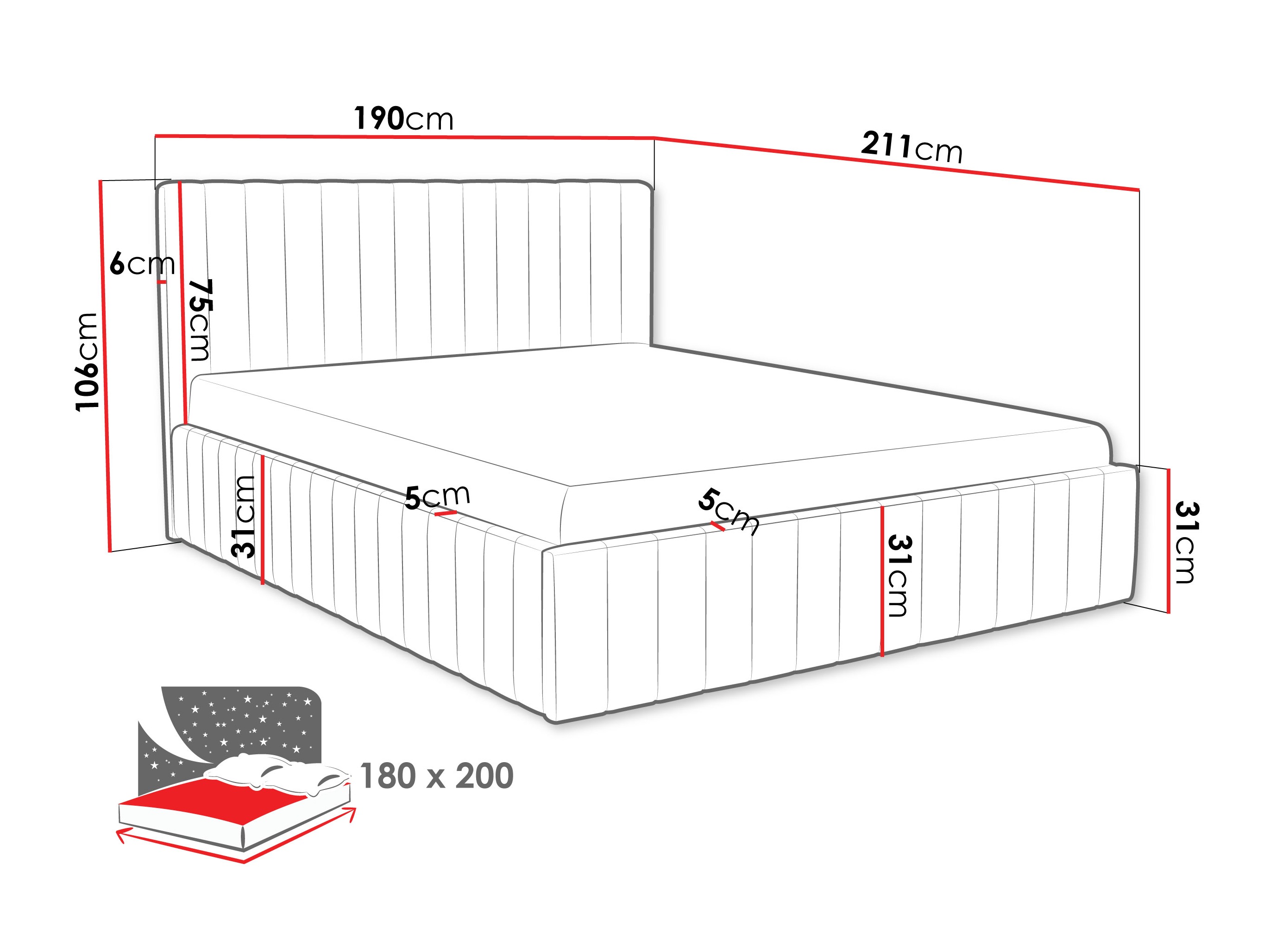 Krevet Baltimore 202 (Fresh 4)