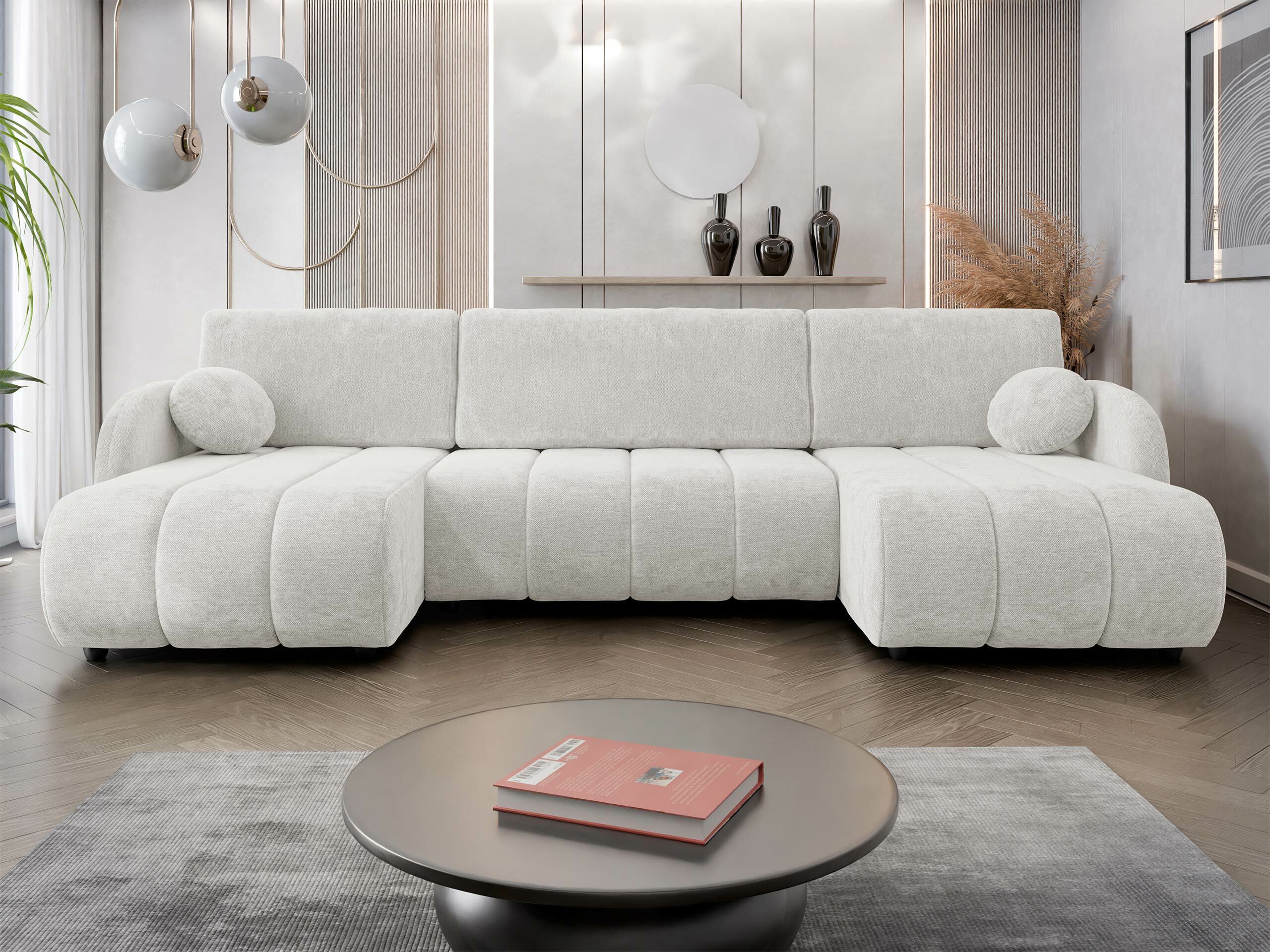 Ugaona sofa Columbus 248 (Sereno 682)