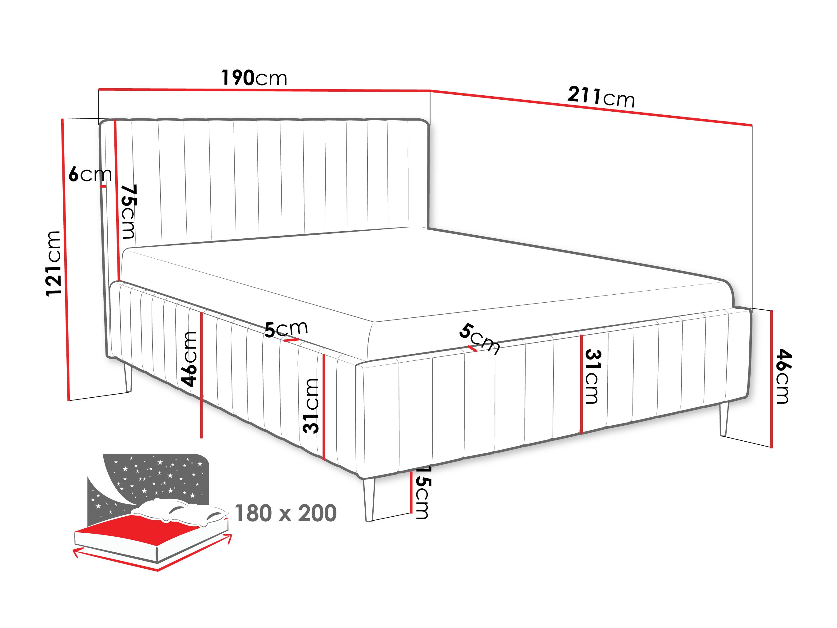 Krevet Iris I (Fresh 1)