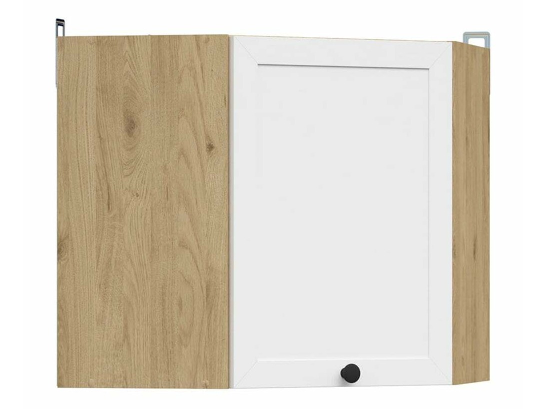 Modularni zidni ugaoni ormar Classic White Oak 101