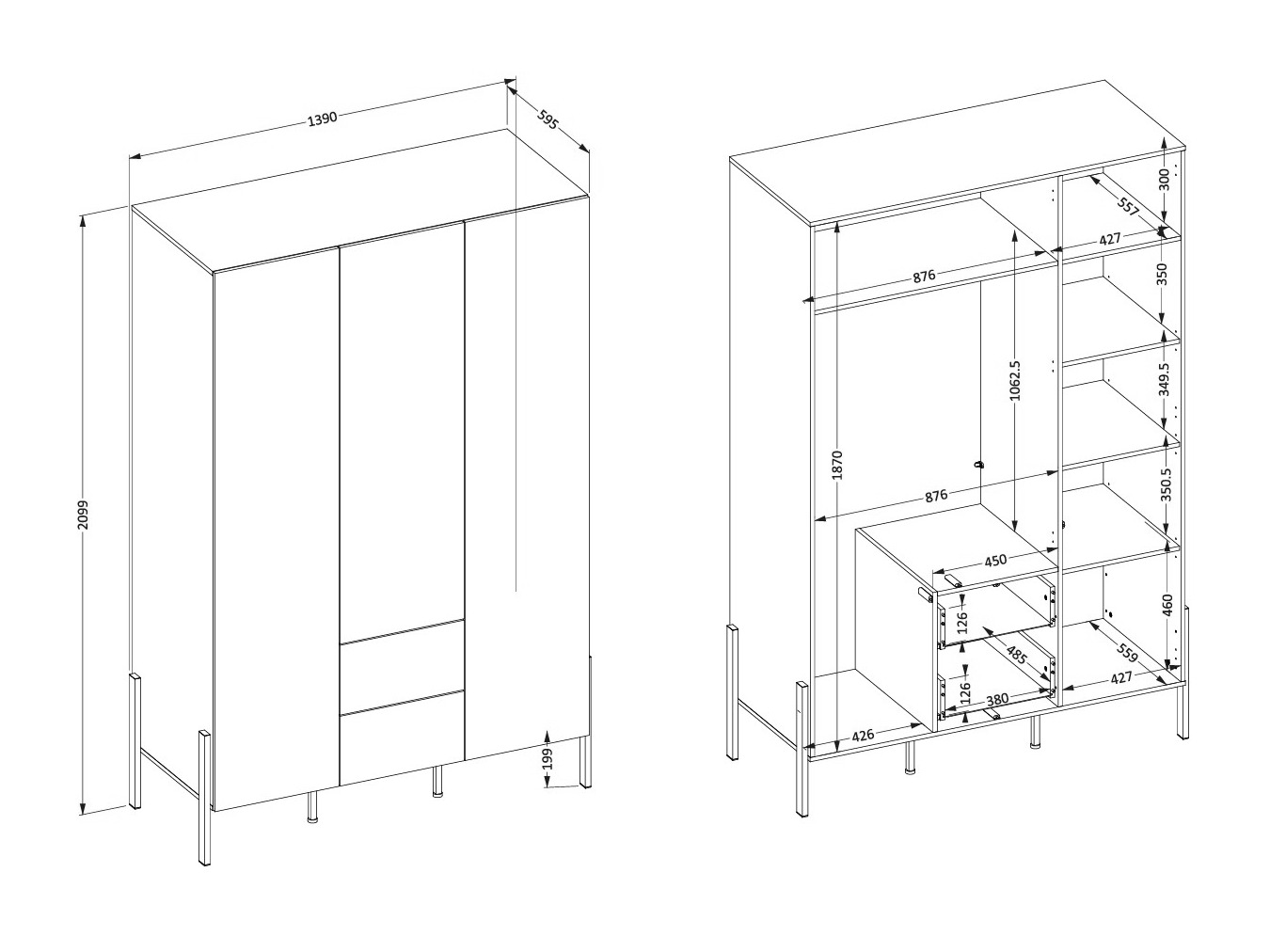 Set spavaća soba Etsore 114