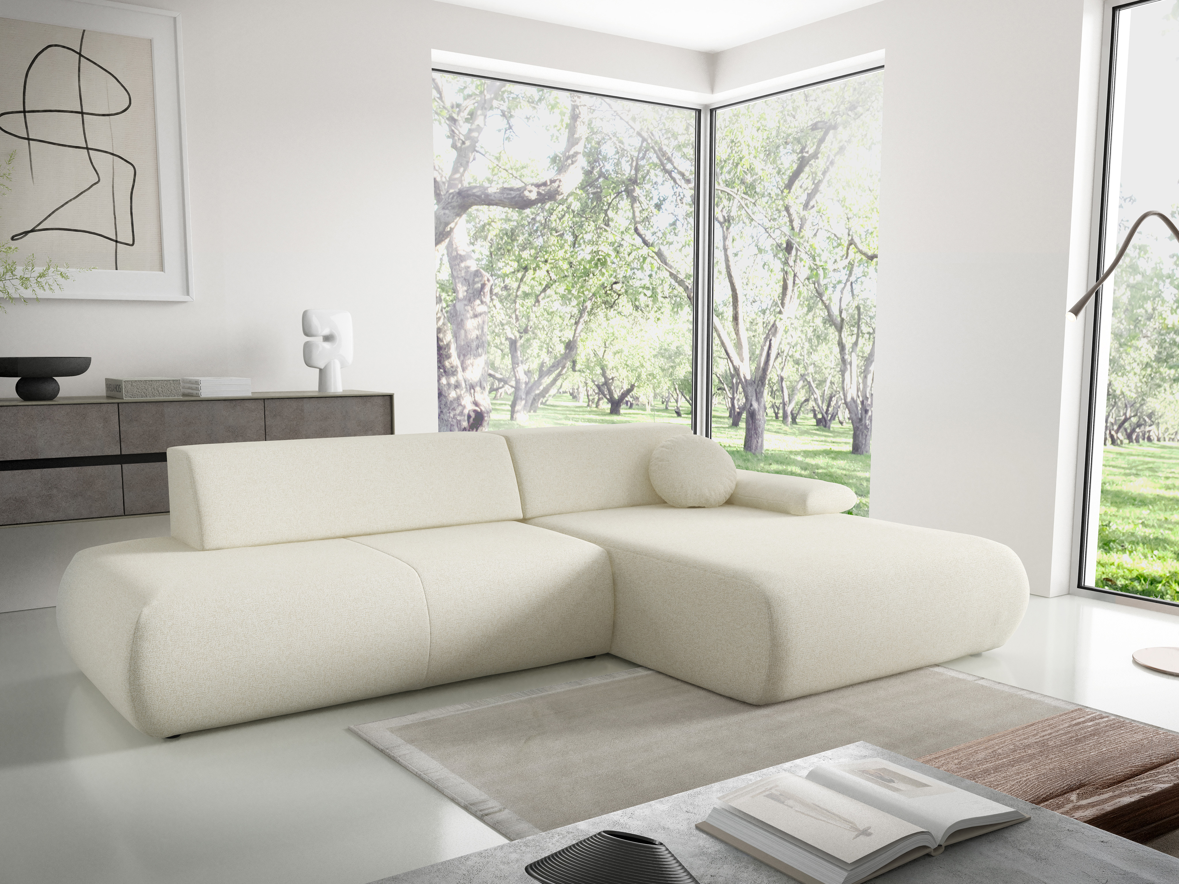Ugaona sofa Kingston 183 (Puente 03)