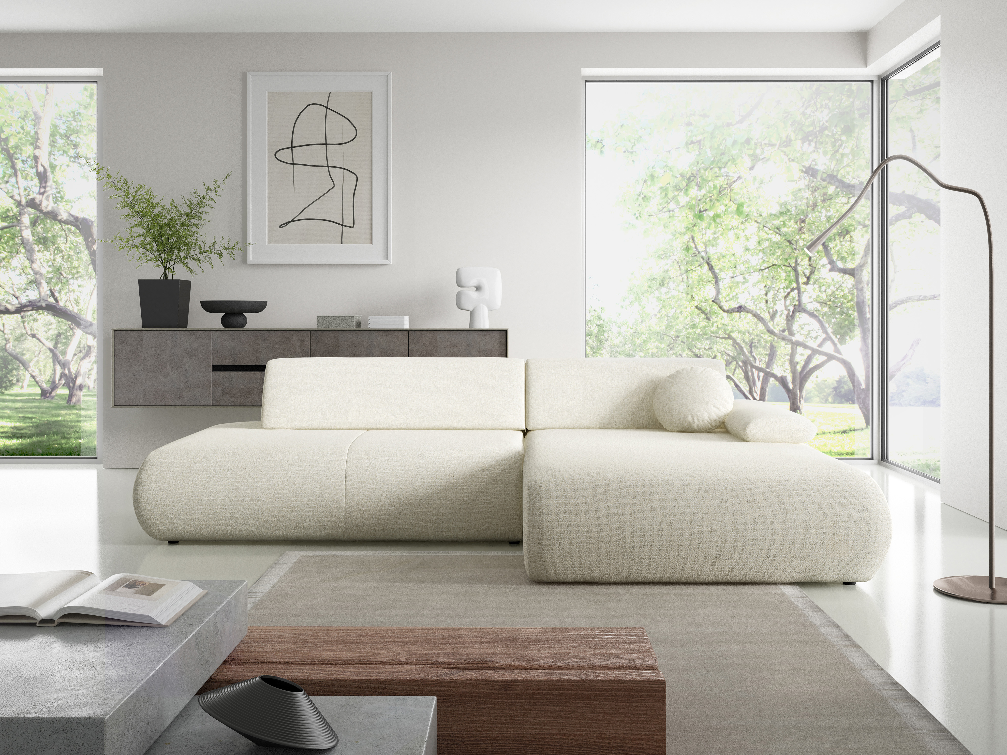 Ugaona sofa Kingston 183 (Puente 03)