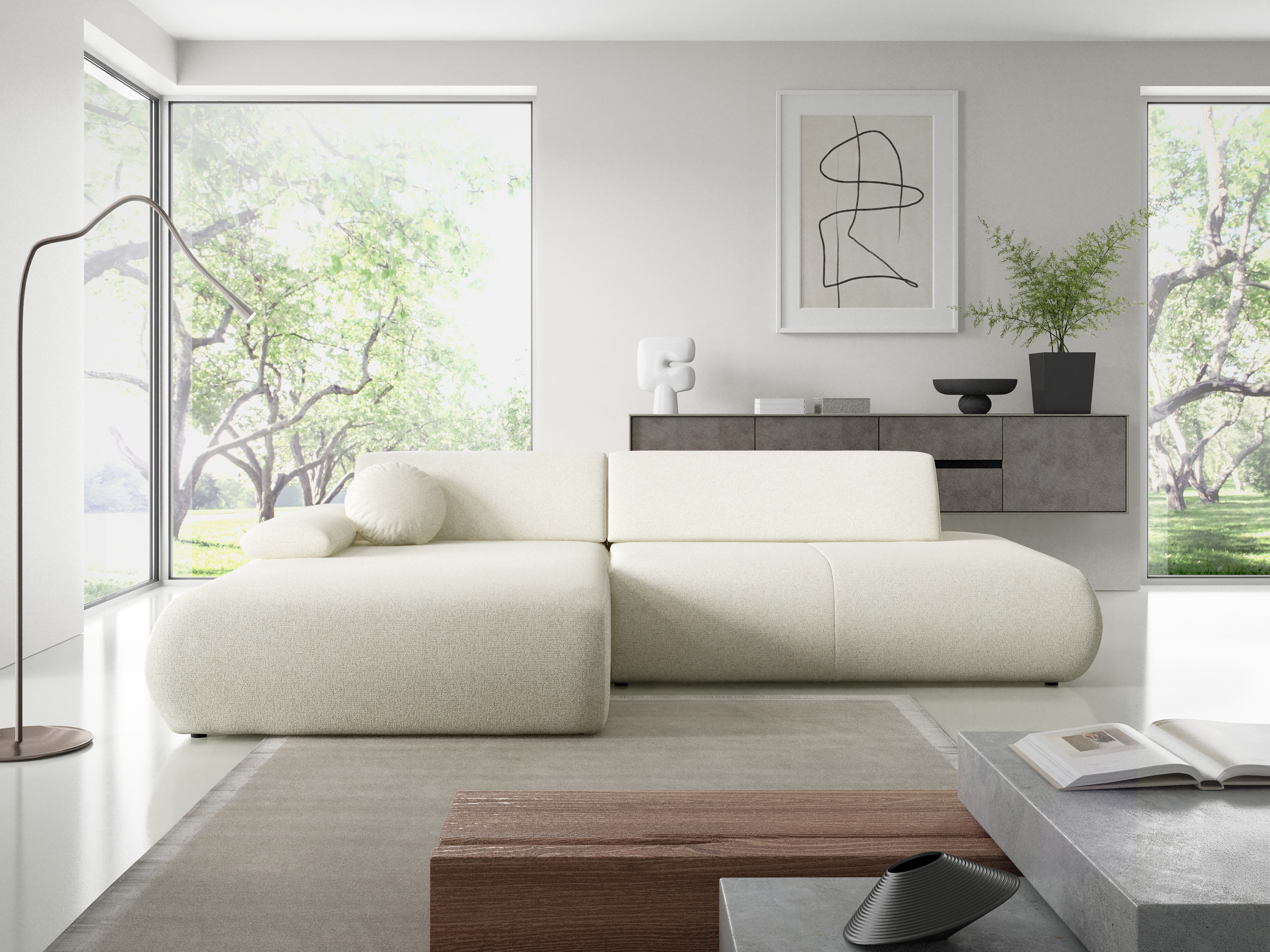 Ugaona sofa Kingston 183 (Puente 03)
