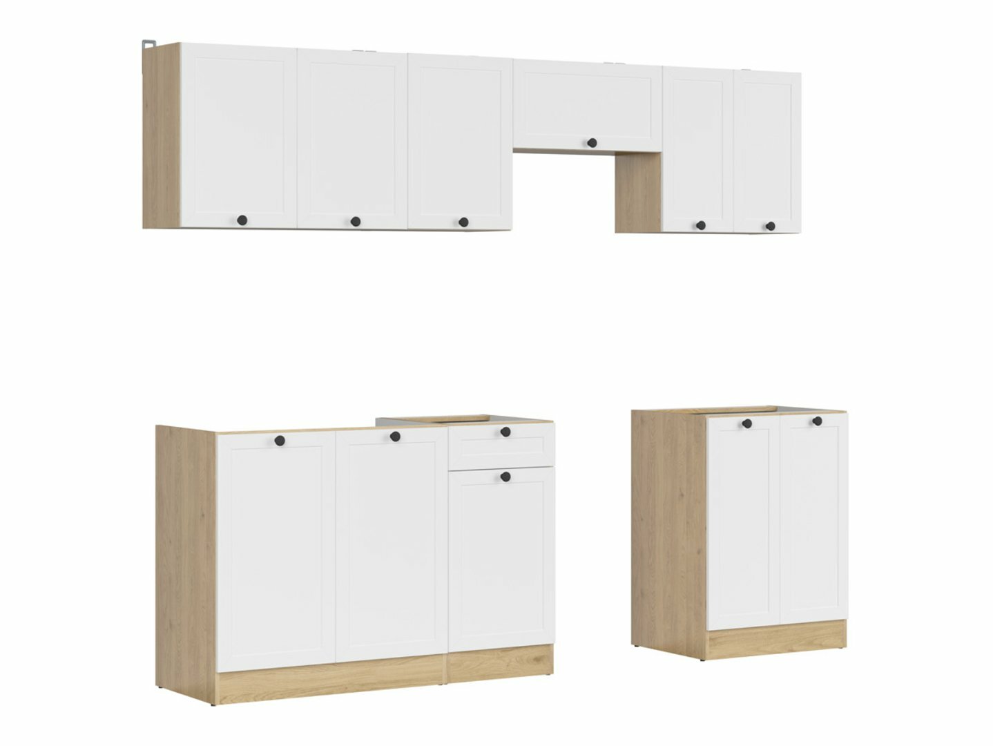 Modularni kuhinjski set Classic White Oak 118