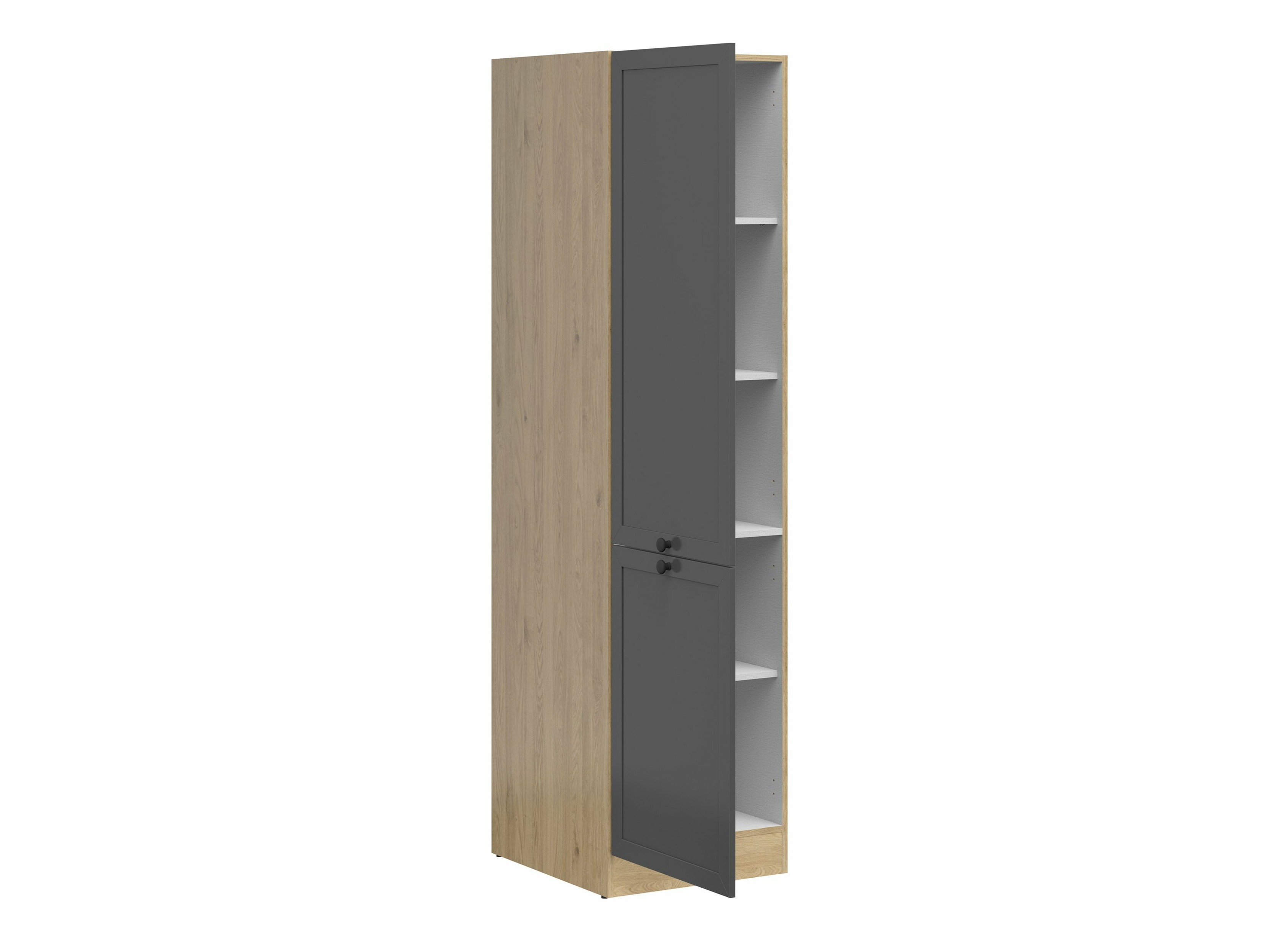Modularni ormar sa vratima Classic Grey Oak 114
