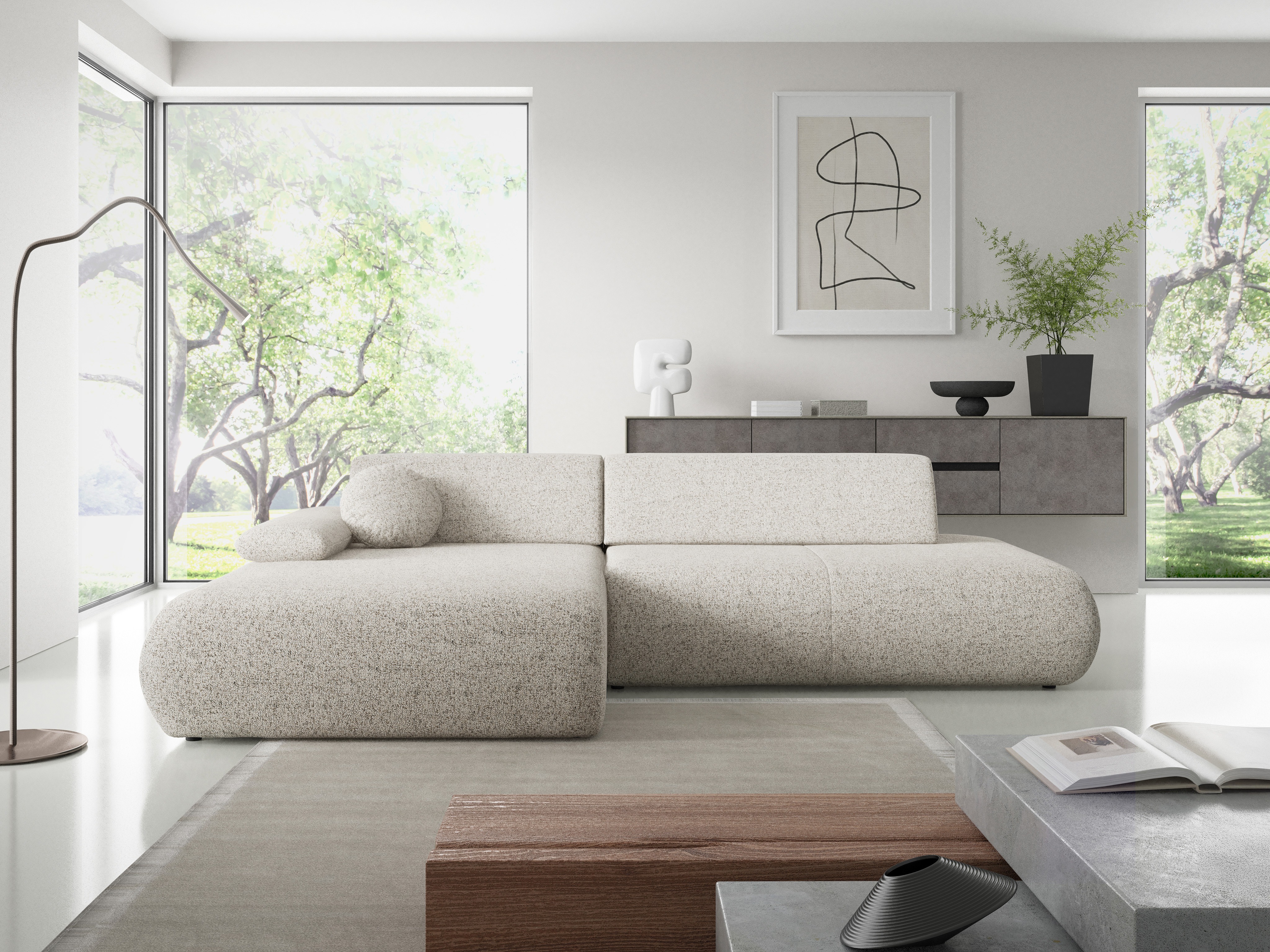Ugaona sofa Kingston 183 (Puente 06)