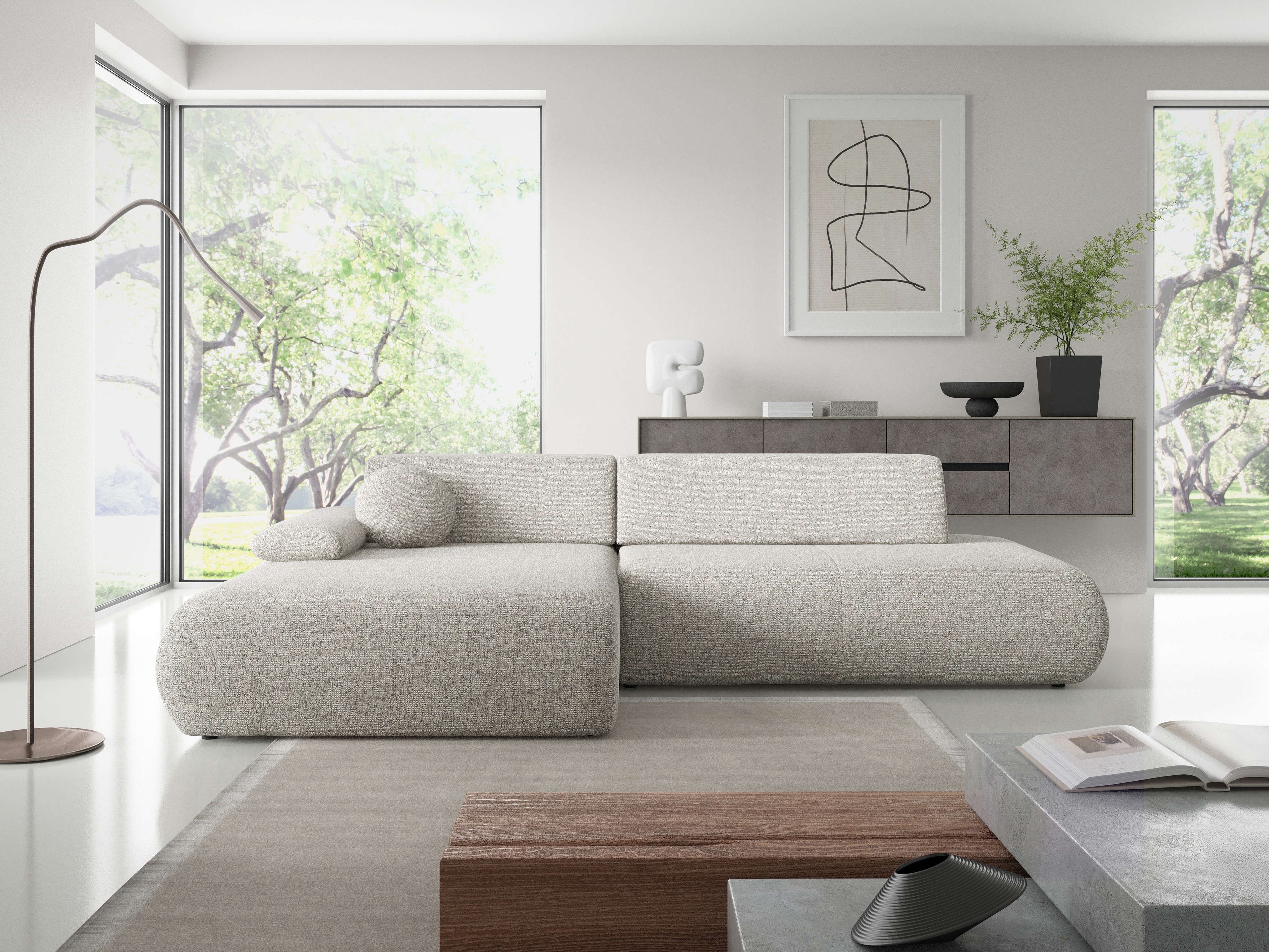 Ugaona sofa Kingston 183 (Puente 09)