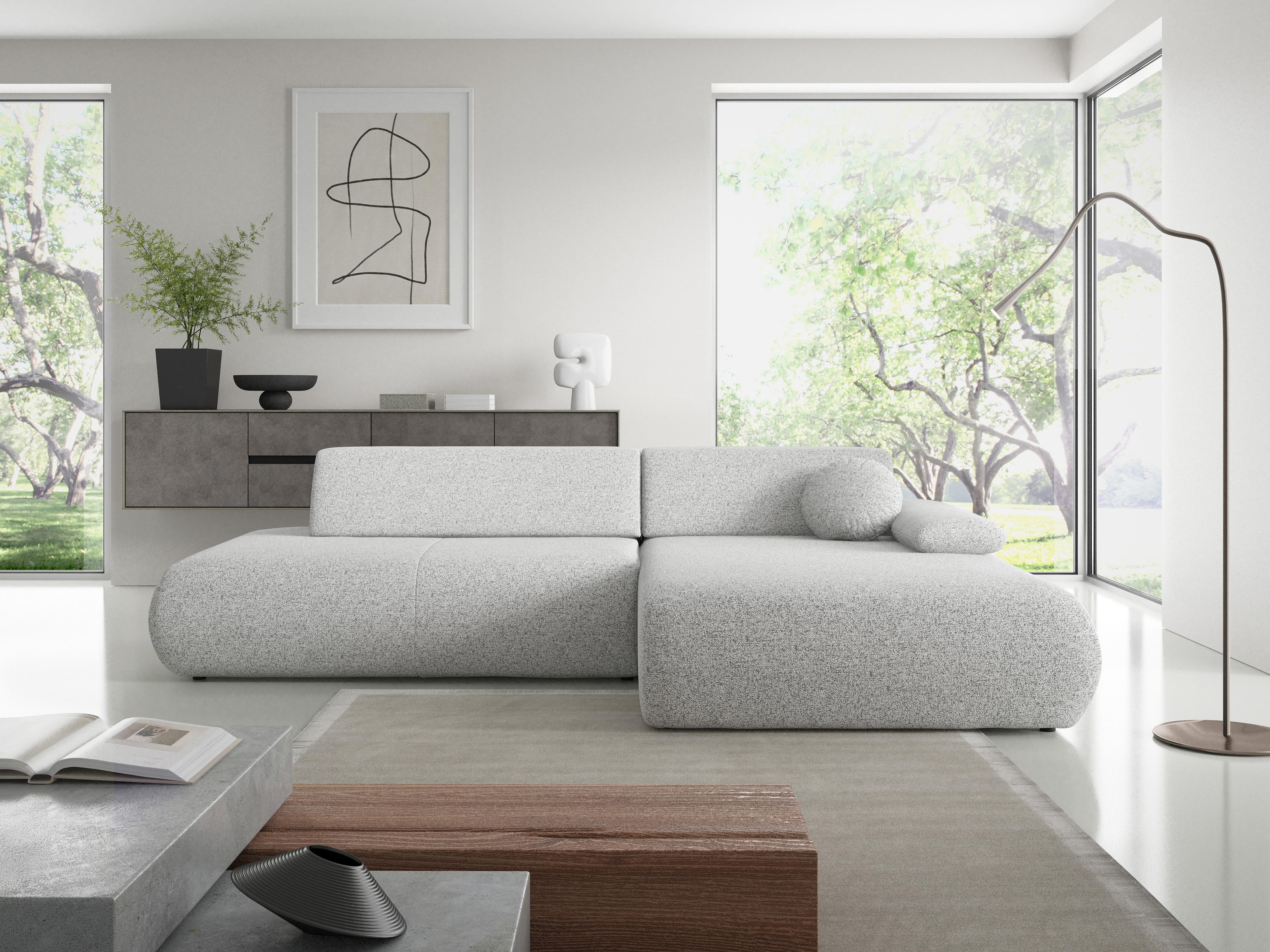 Ugaona sofa Kingston 183 (Puente 80)