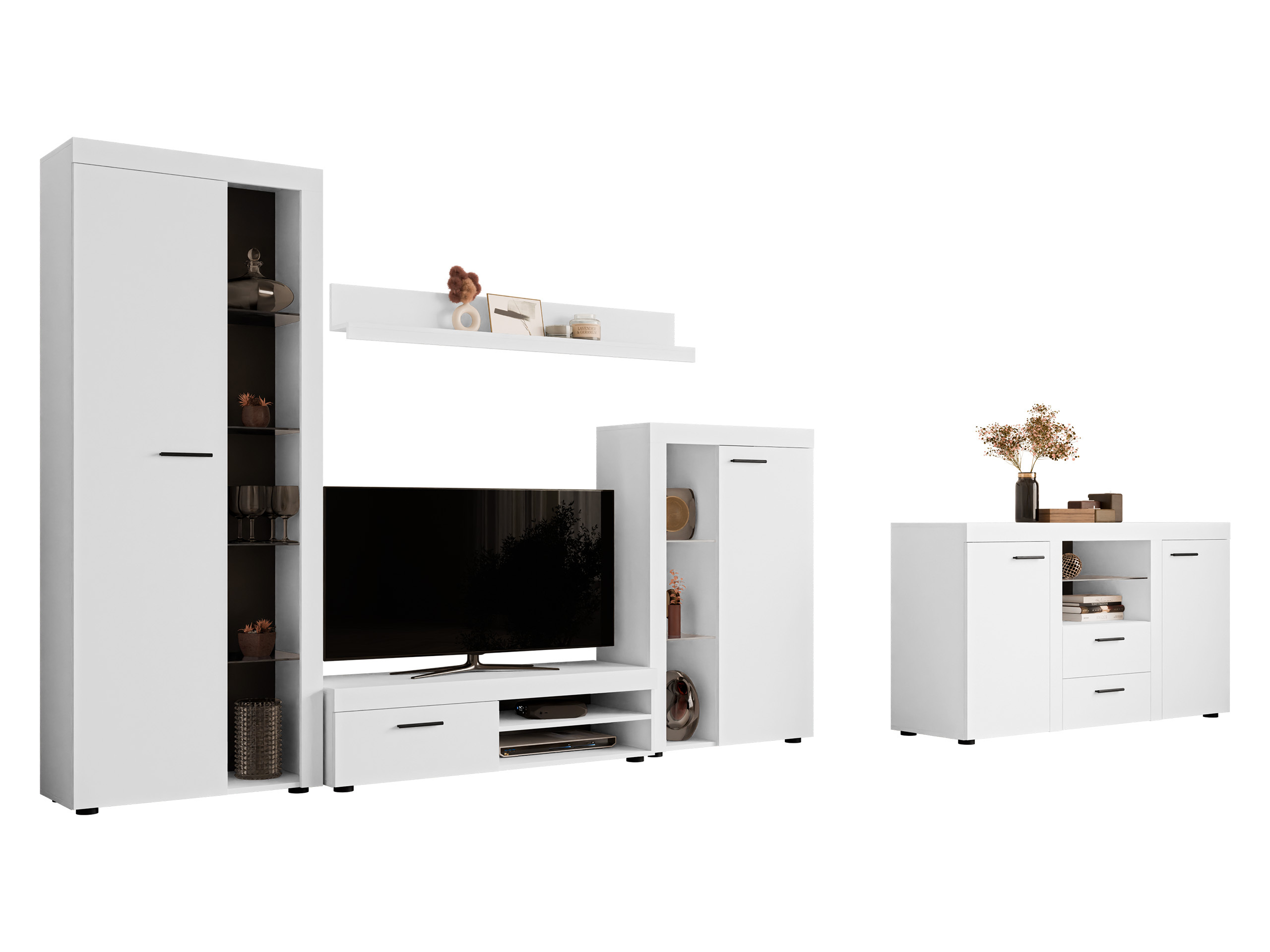 Set za dnevnu sobu Tucson 106 (Belo)