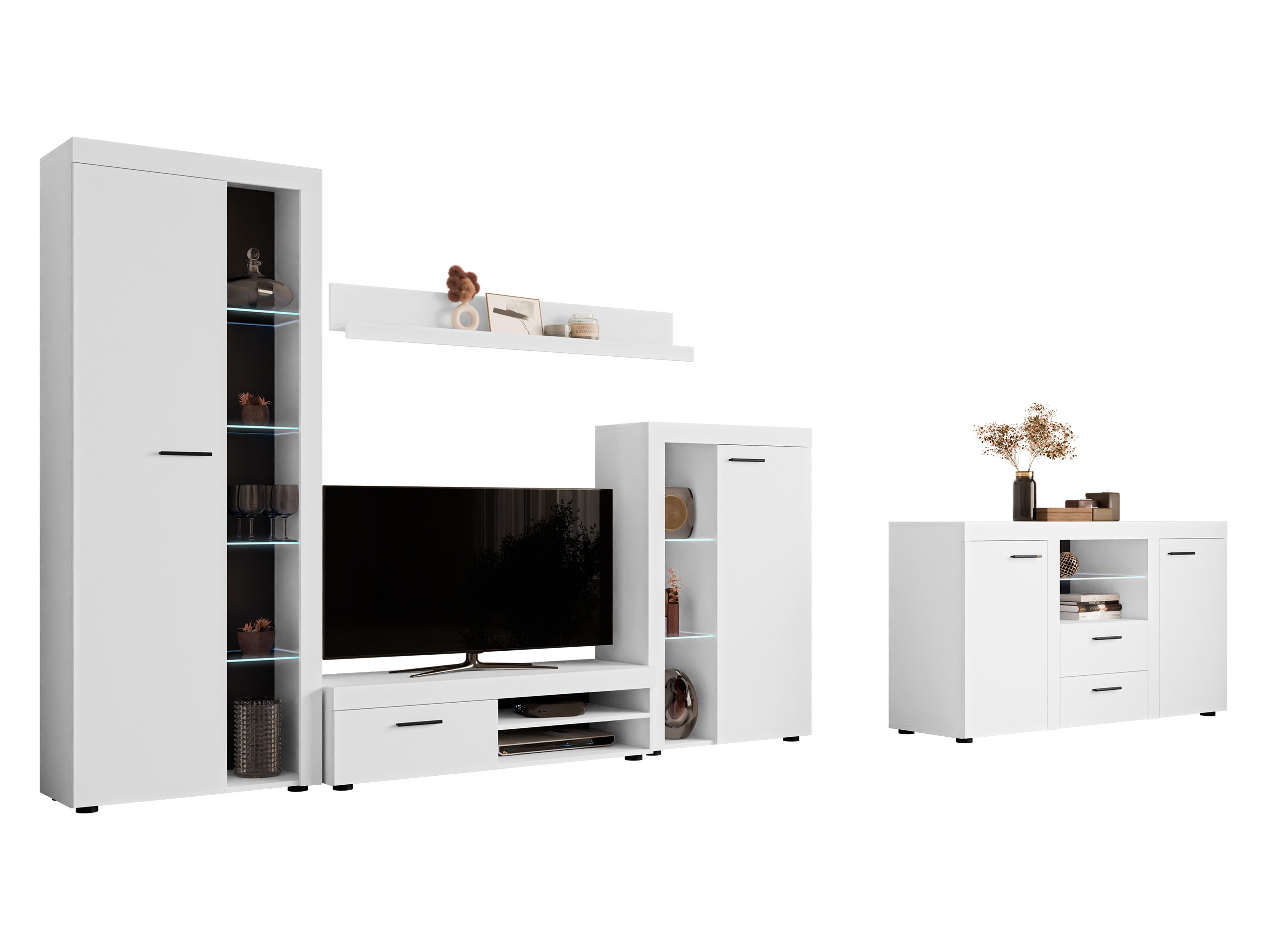 Set za dnevnu sobu Tucson 106 (Belo)