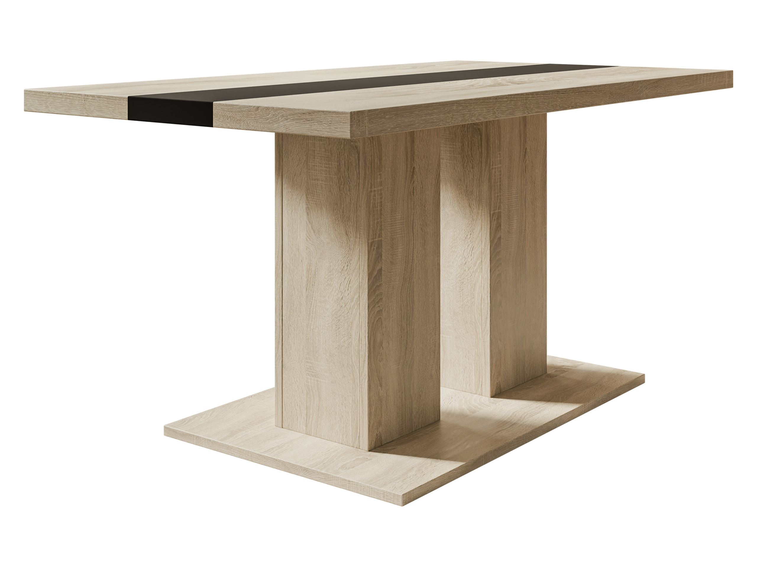 Stočić za kafu Tucson 147 (Sonoma hrast + Crno)