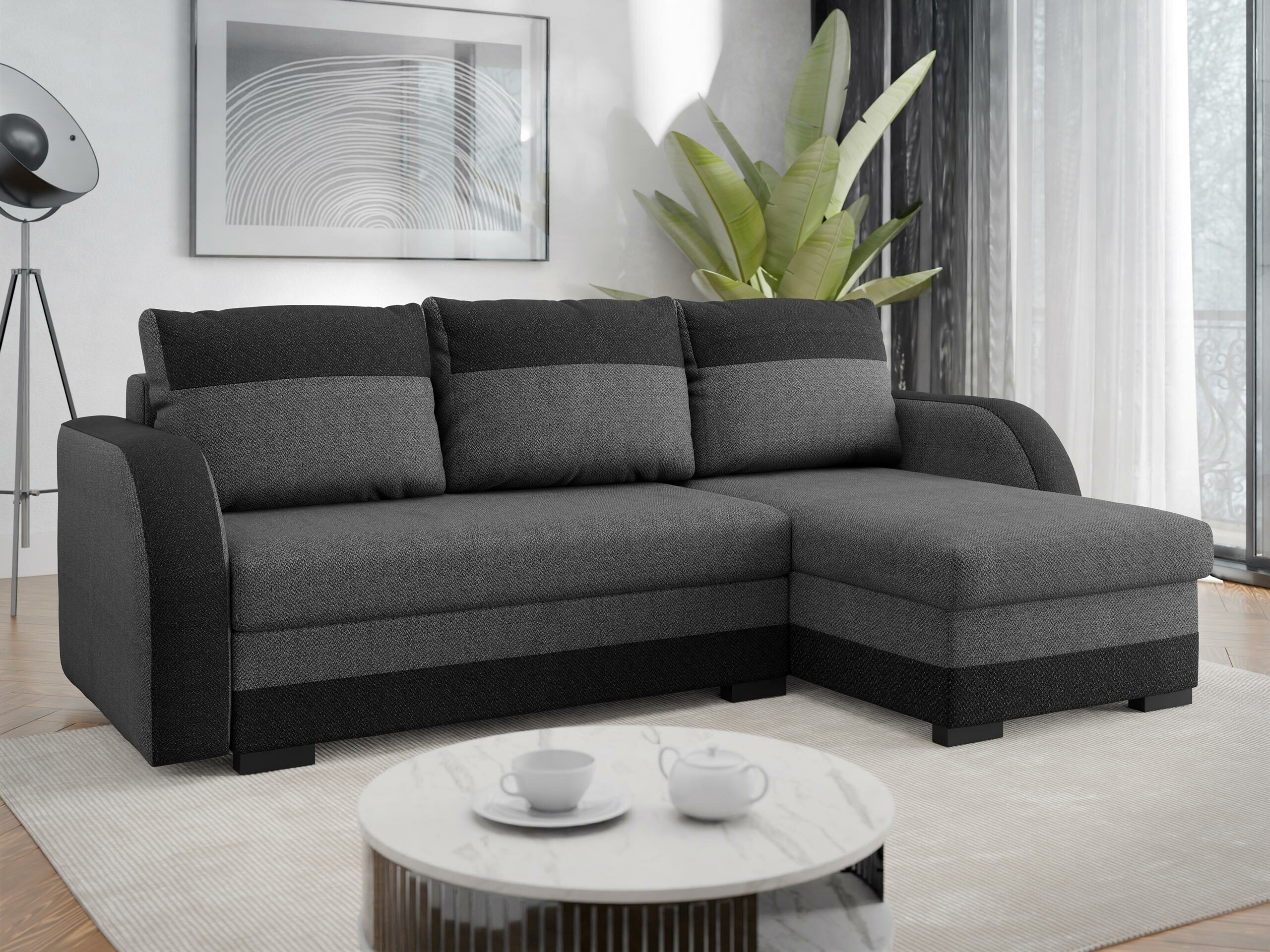 Ugaona sofa Columbus 111 (Malmo 96 + Malmo 95)