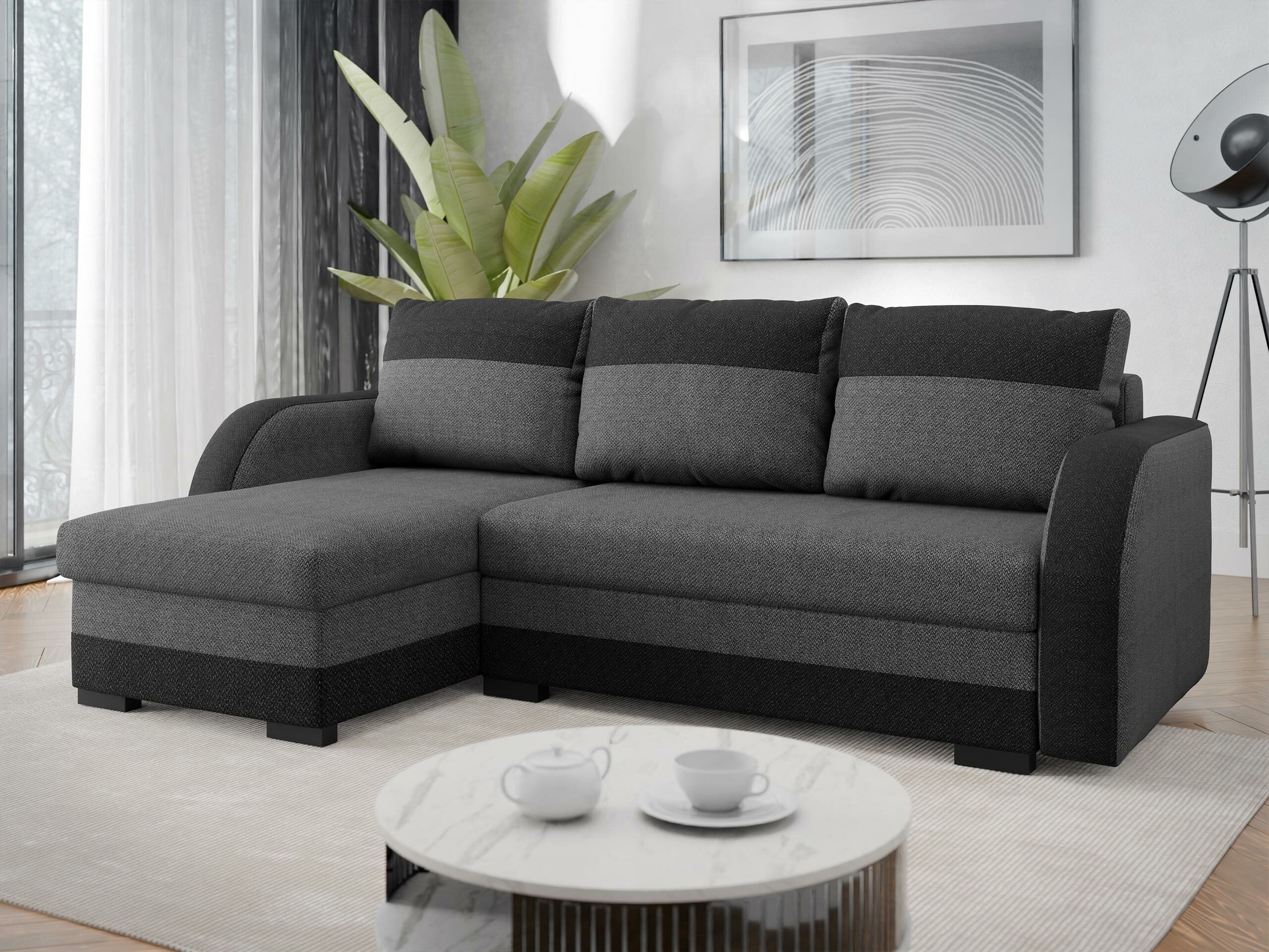 Ugaona sofa Columbus 111 (Malmo 96 + Malmo 95)