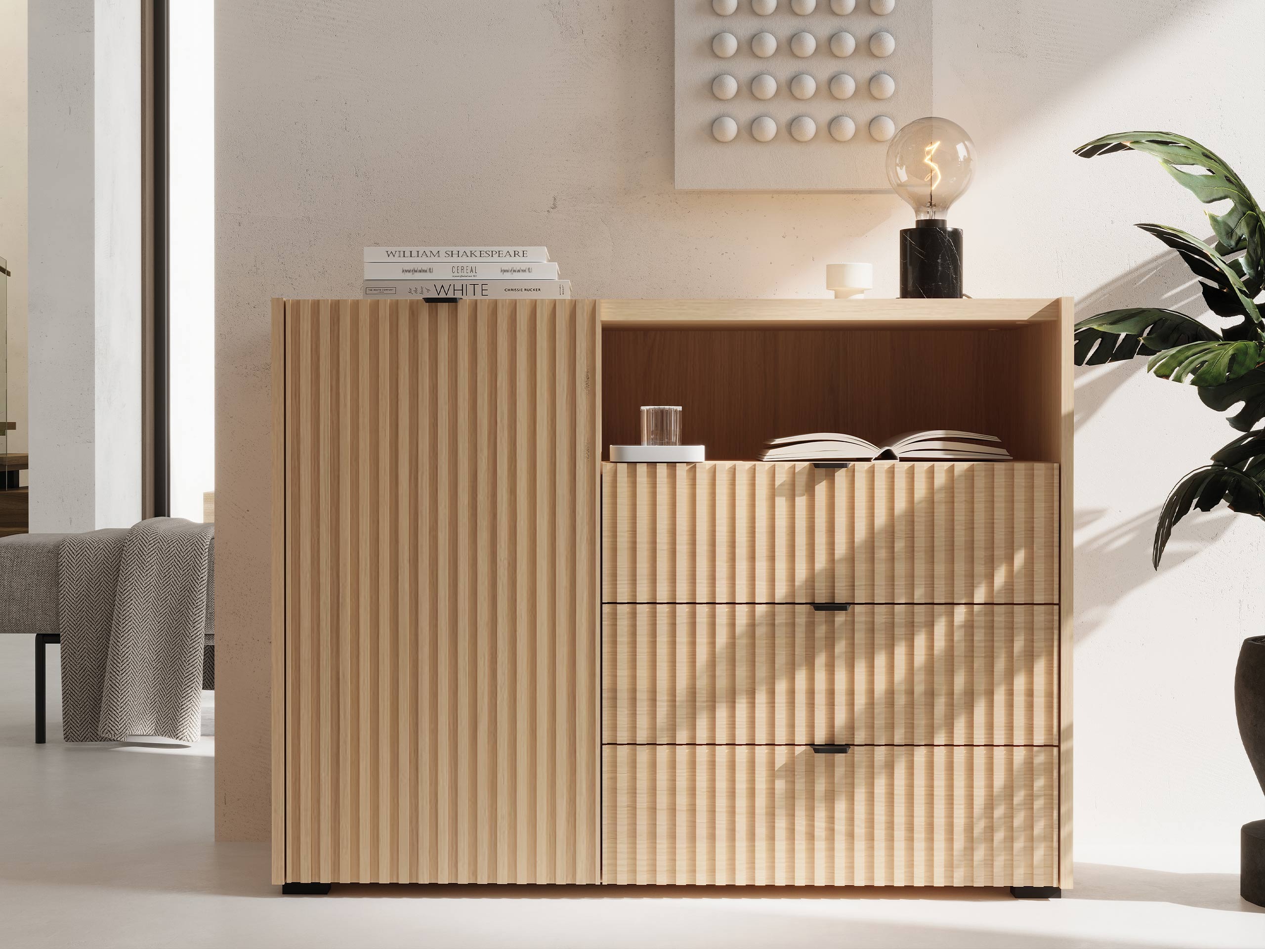 Komoda s fiokama Comfivo Vomoro 100