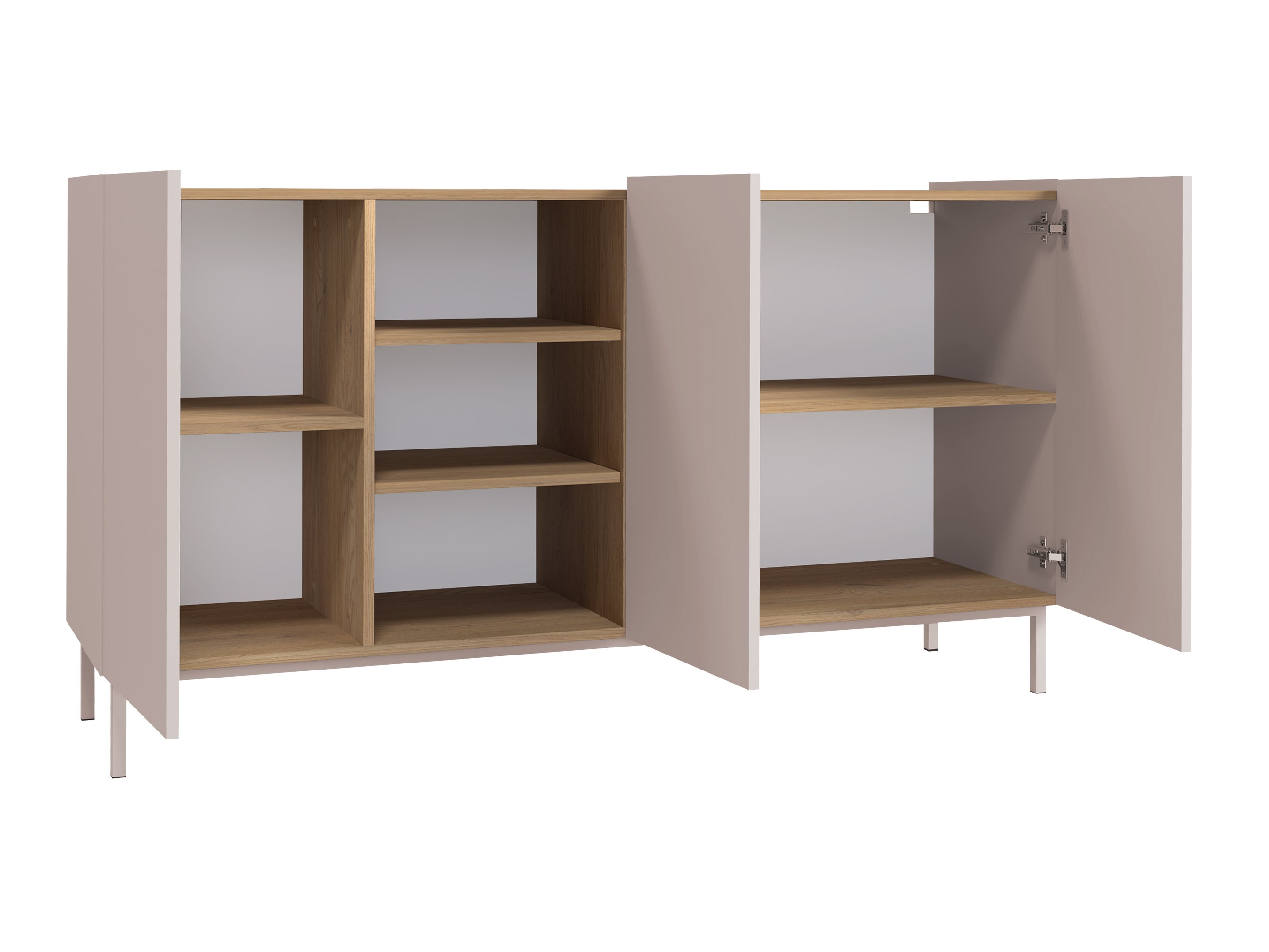 Set za dnevnu sobu Veldome 103 (Crno + Svetlobraon)