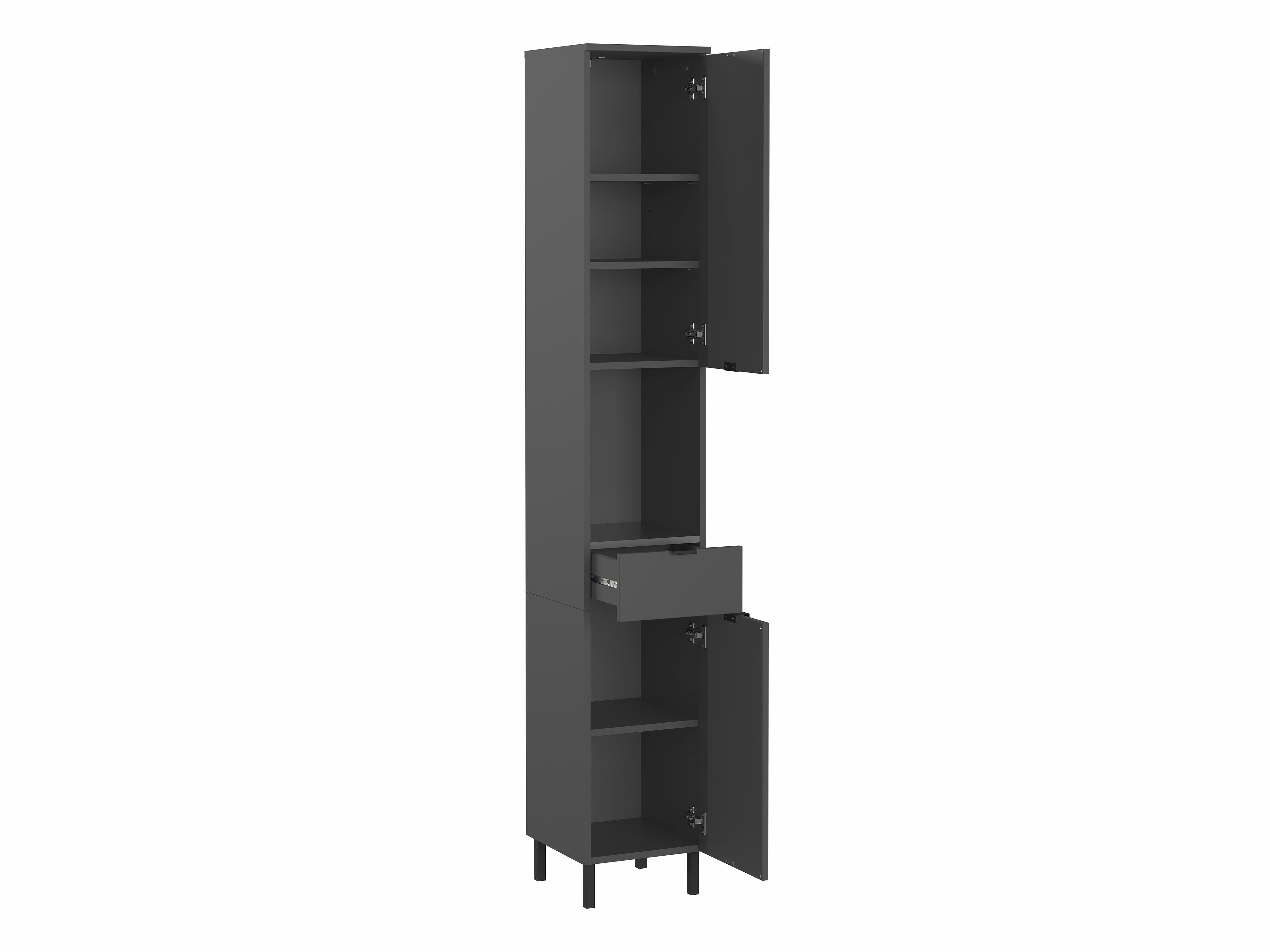 Samostojeći kupatilski ormarić Felfere 105 (Grafit)