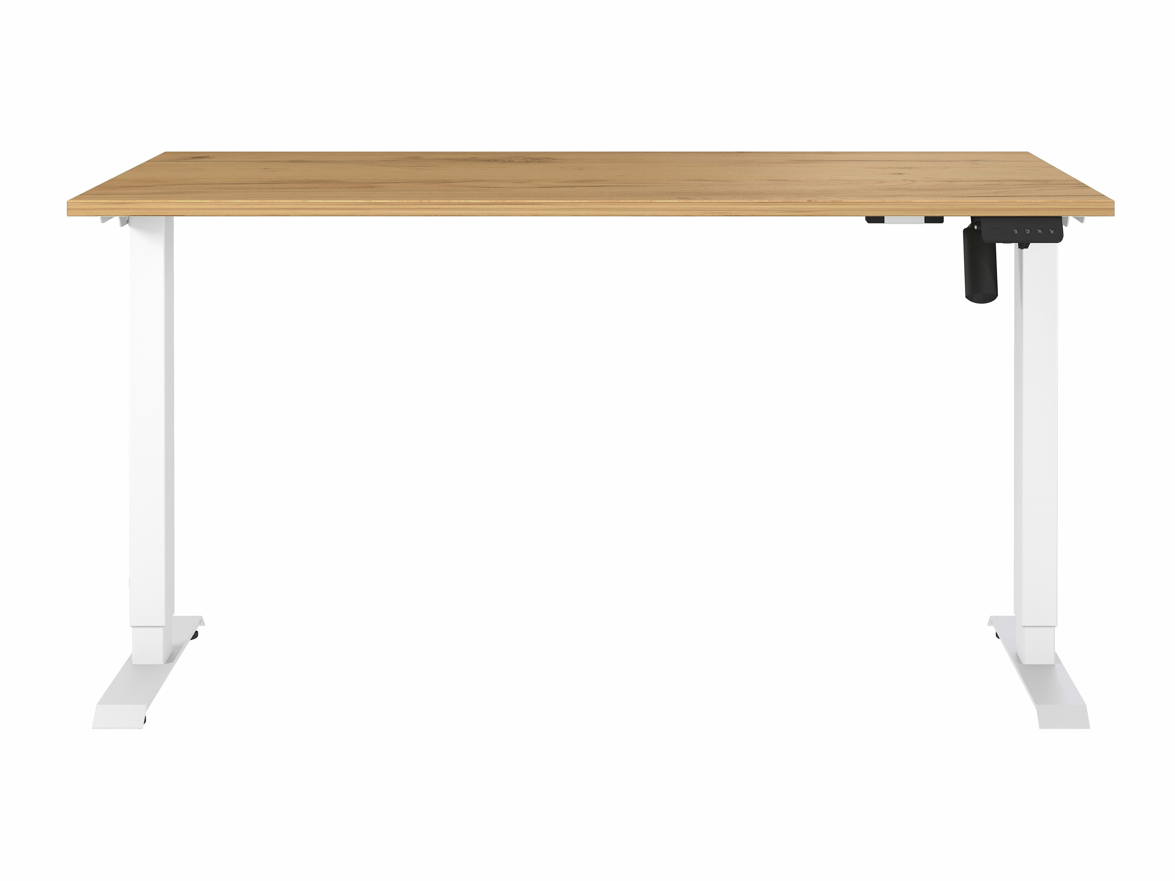 Sto sa podesivom visinom Lartesi 116 (Navarra hrast + Belo)